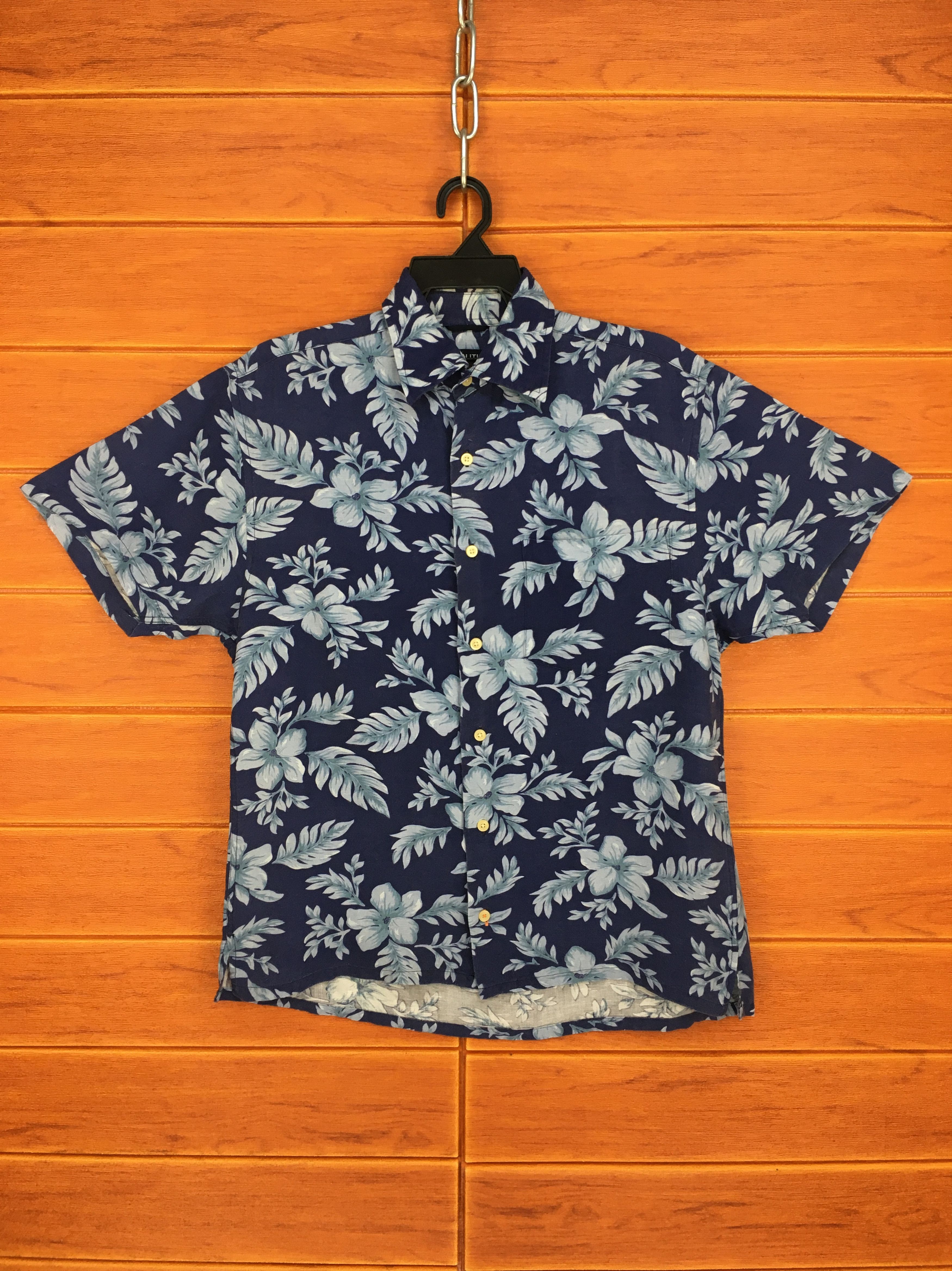 Nautica Vintage NAUTICA Hawaiian Shirt Size US S / EU 44-46 / 1 - 1 Thumbnail