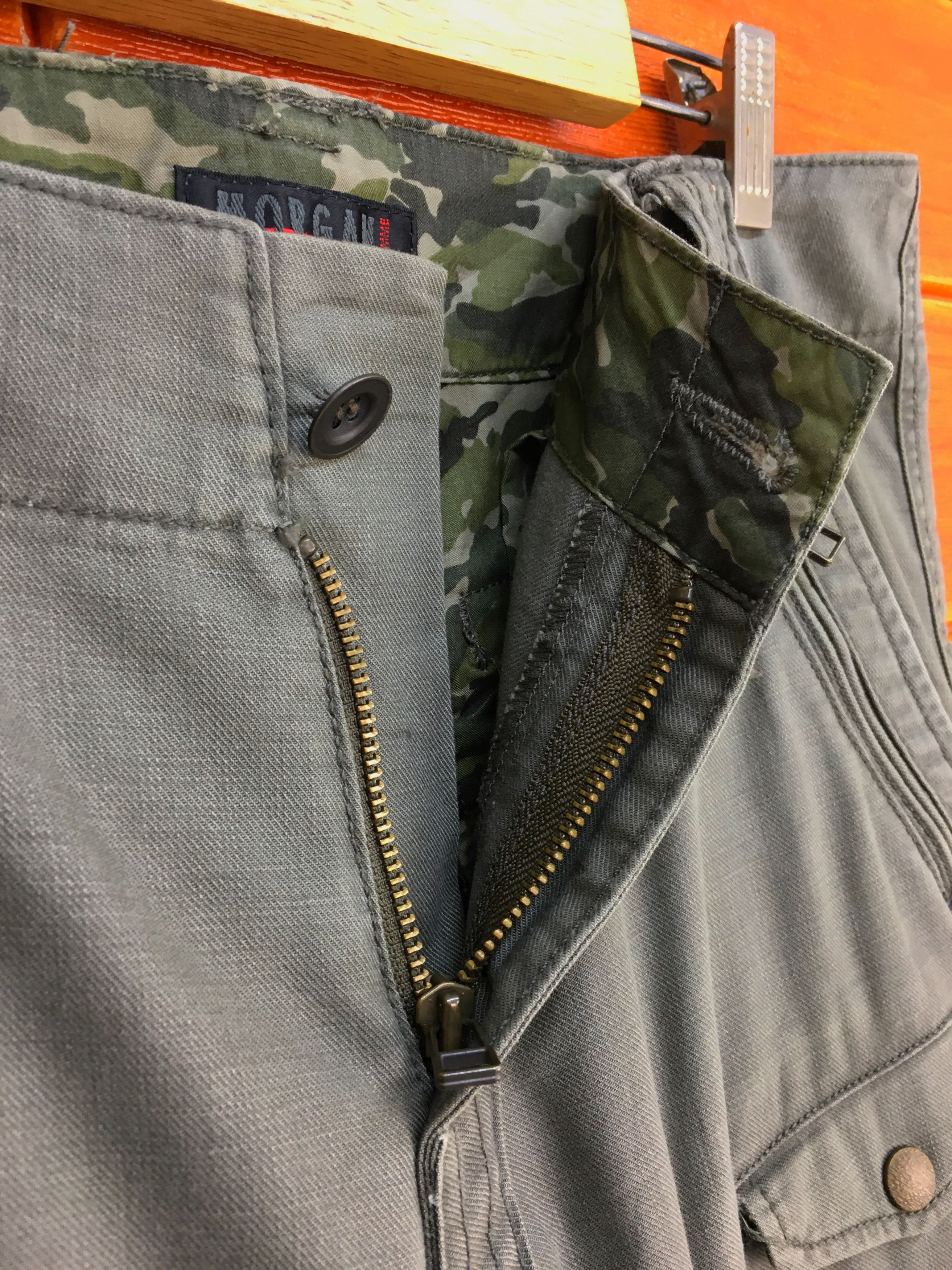 Morgan Homme MORGAN HOMME Military Tactical Urban Cargo Pants Size US 34 / EU 50 - 21 Thumbnail