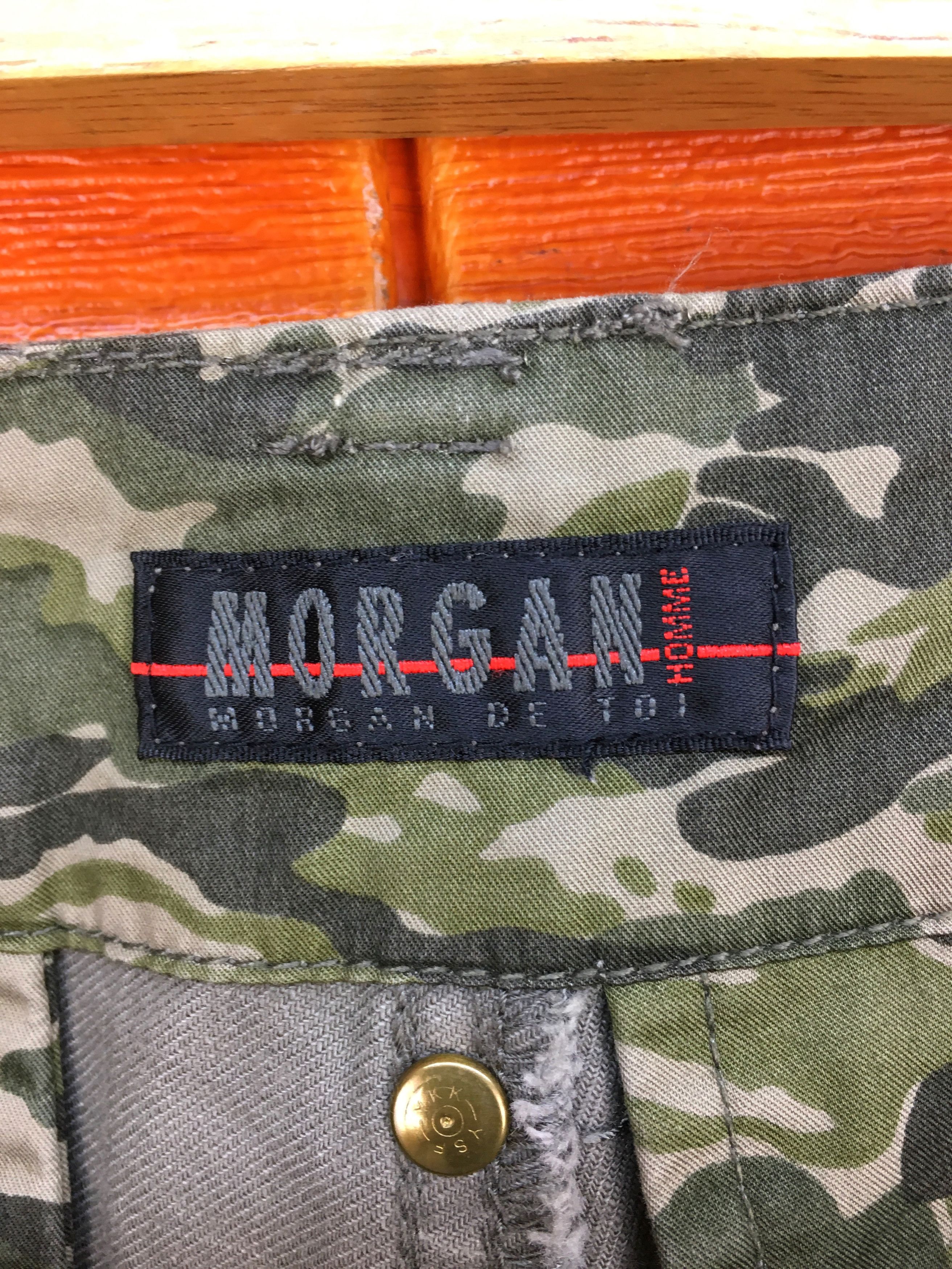 Morgan Homme MORGAN HOMME Military Tactical Urban Cargo Pants Size US 34 / EU 50 - 22 Thumbnail