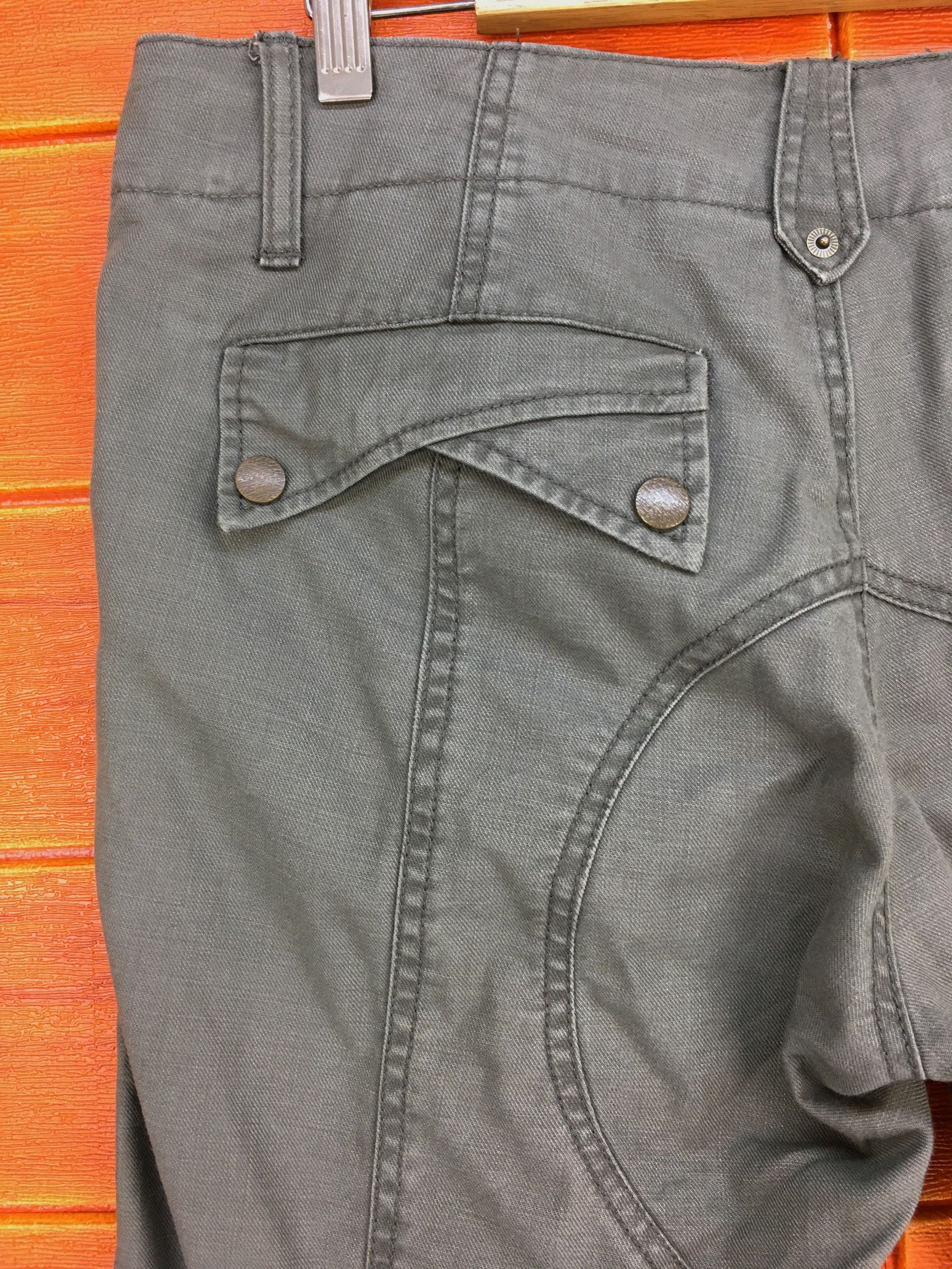 Morgan Homme MORGAN HOMME Military Tactical Urban Cargo Pants Size US 34 / EU 50 - 16 Thumbnail