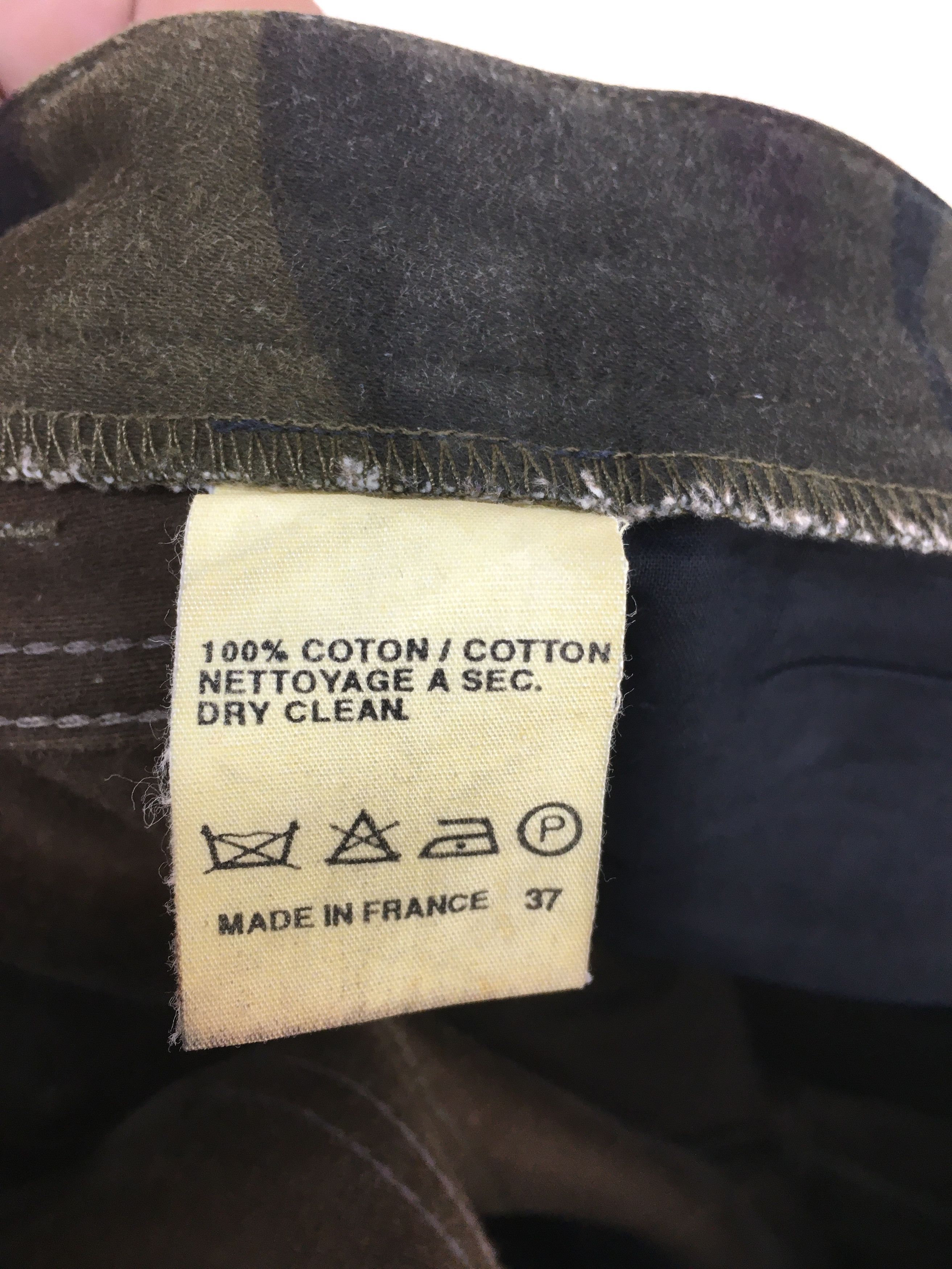 A.P.C. Vintage A.P.C. Woodland Camouflaged Denim Pants Size US 26 / EU 42 - 18 Thumbnail