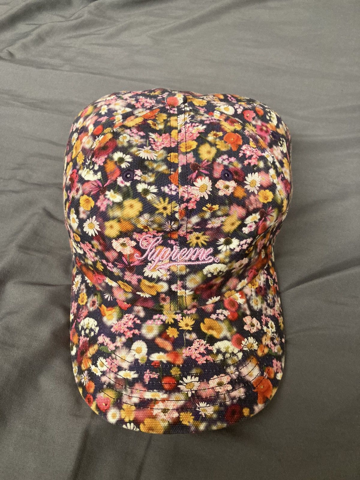 Supreme SAMPLE Floral Camp Cap (2003) good