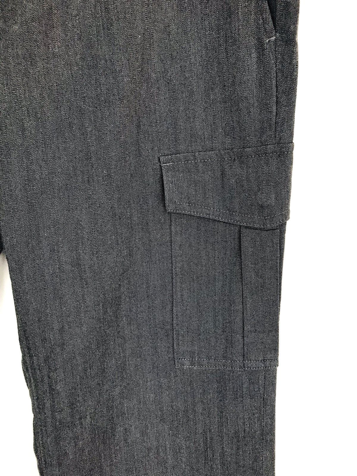 Burberry BURBERRY Black Label Herringbone Twill Striped Cargo Pants Size US 32 / EU 48 - 6 Thumbnail