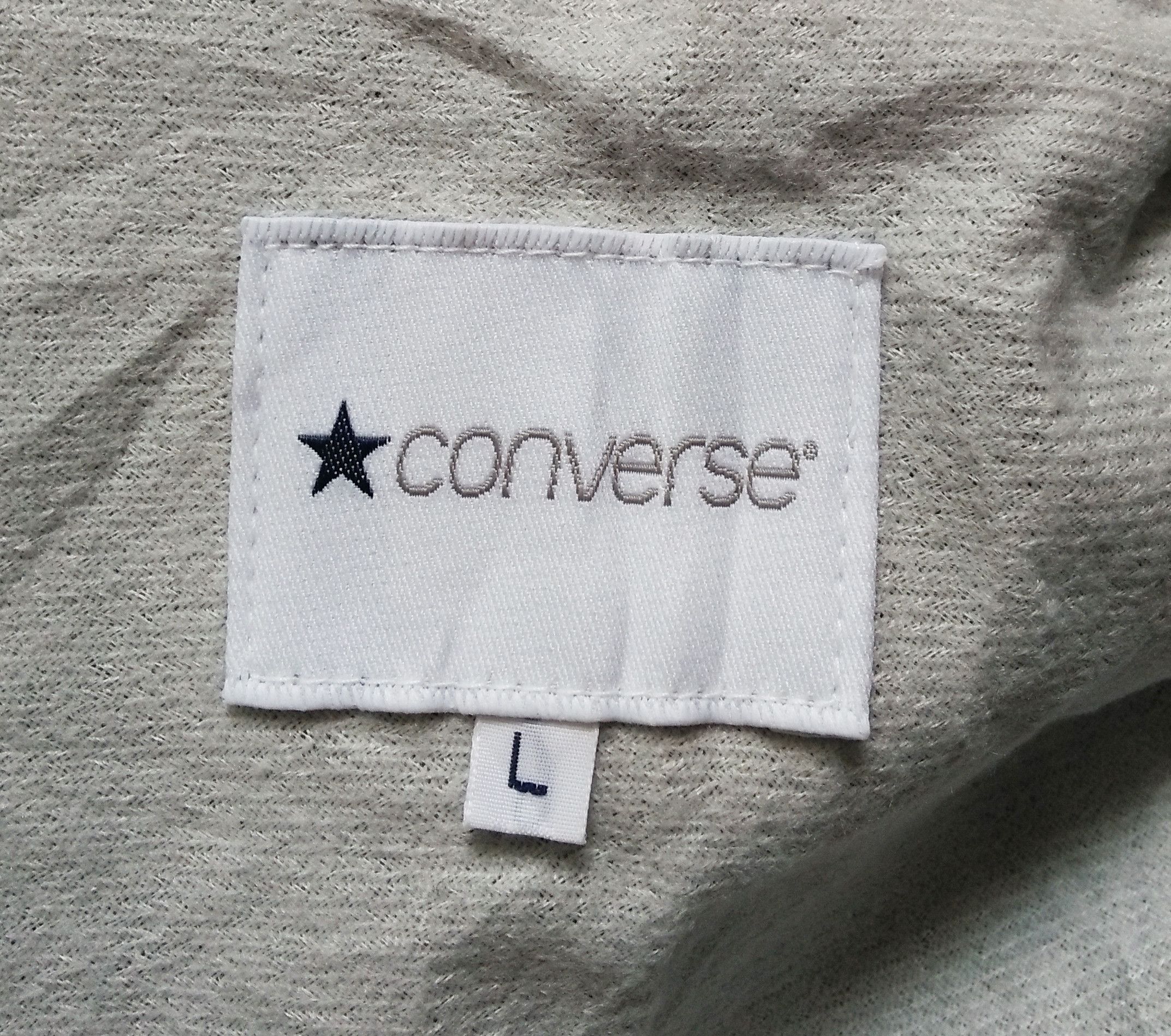 Converse Vintage Converse All Star Big Logo Spell Out Button Jacket Size US L / EU 52-54 / 3 - 5 Thumbnail