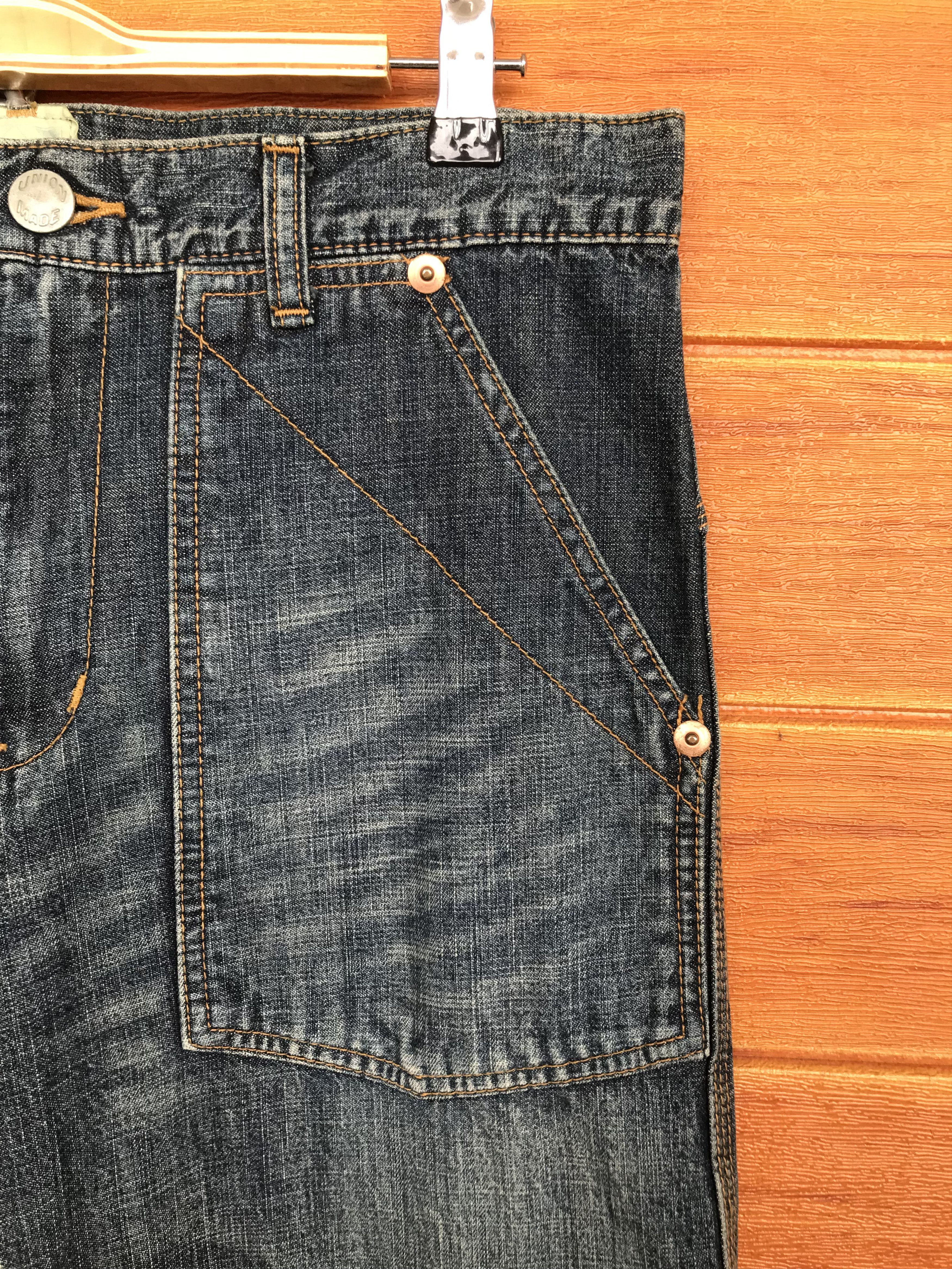 Vintage Vintage Houston Japan Carpenter Fatigue Denim Jeans Size US 32 / EU 48 - 5 Thumbnail