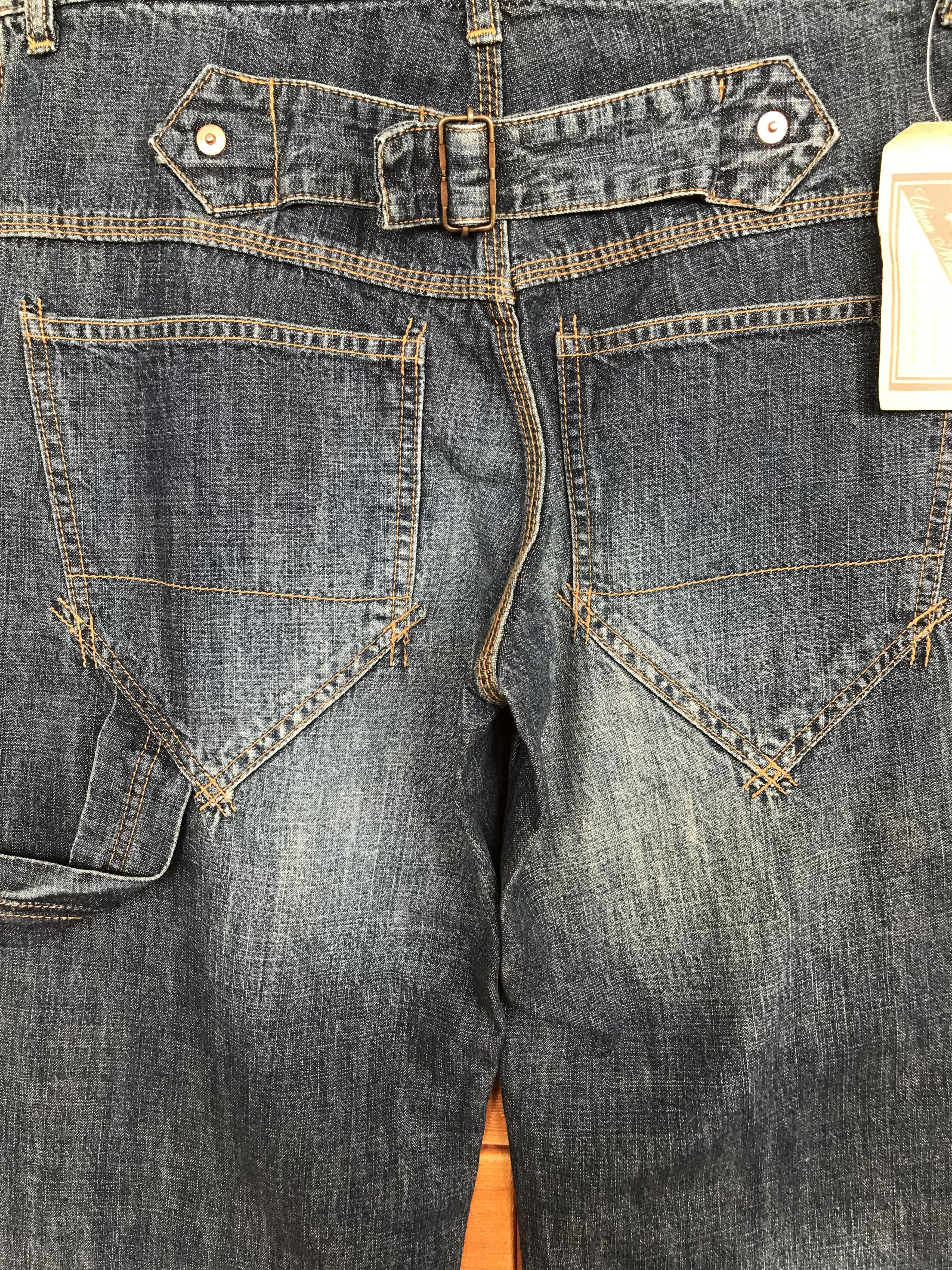 Vintage Vintage Houston Japan Carpenter Fatigue Denim Jeans Size US 32 / EU 48 - 21 Thumbnail