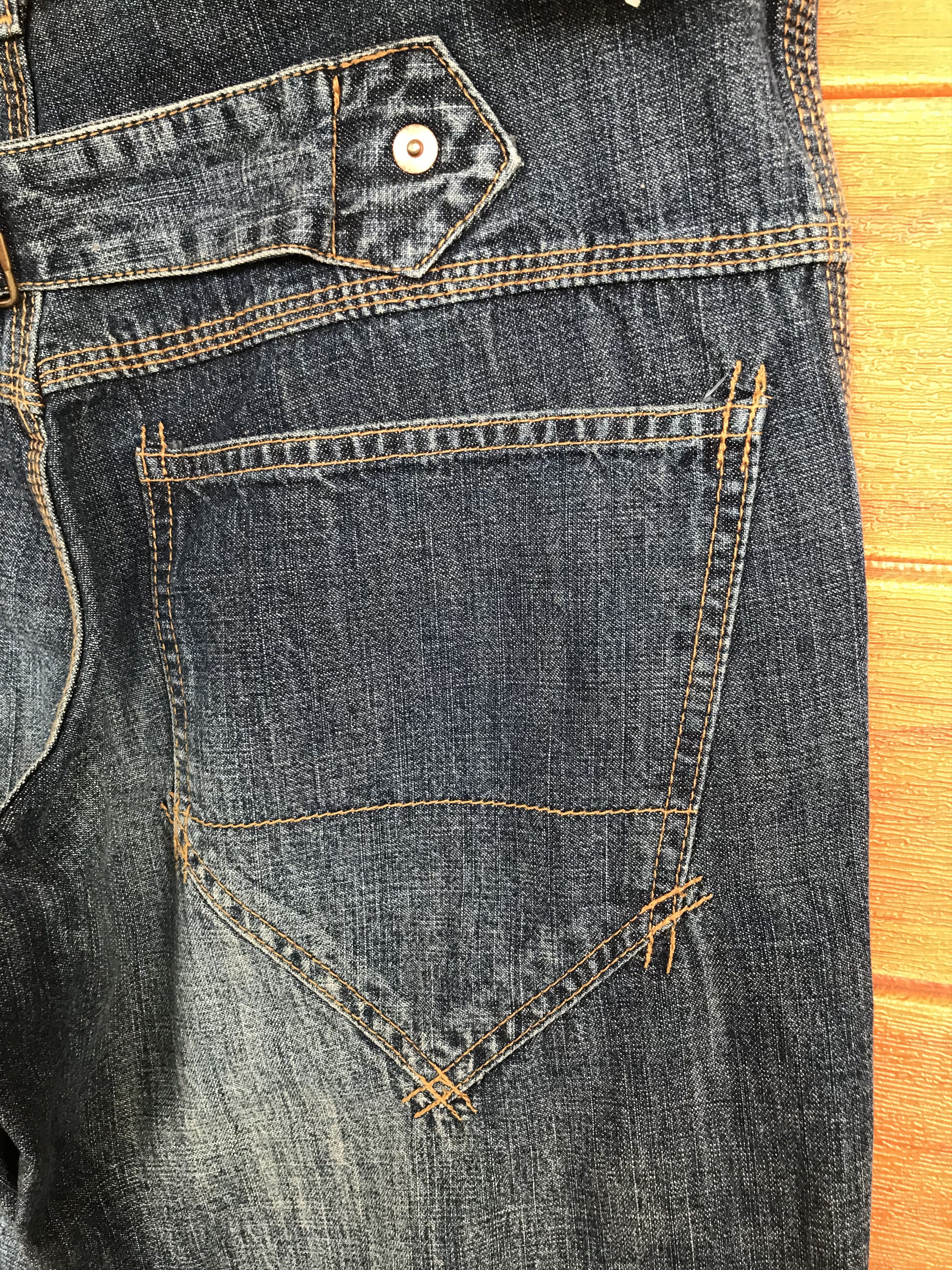 Vintage Vintage Houston Japan Carpenter Fatigue Denim Jeans Size US 32 / EU 48 - 14 Thumbnail