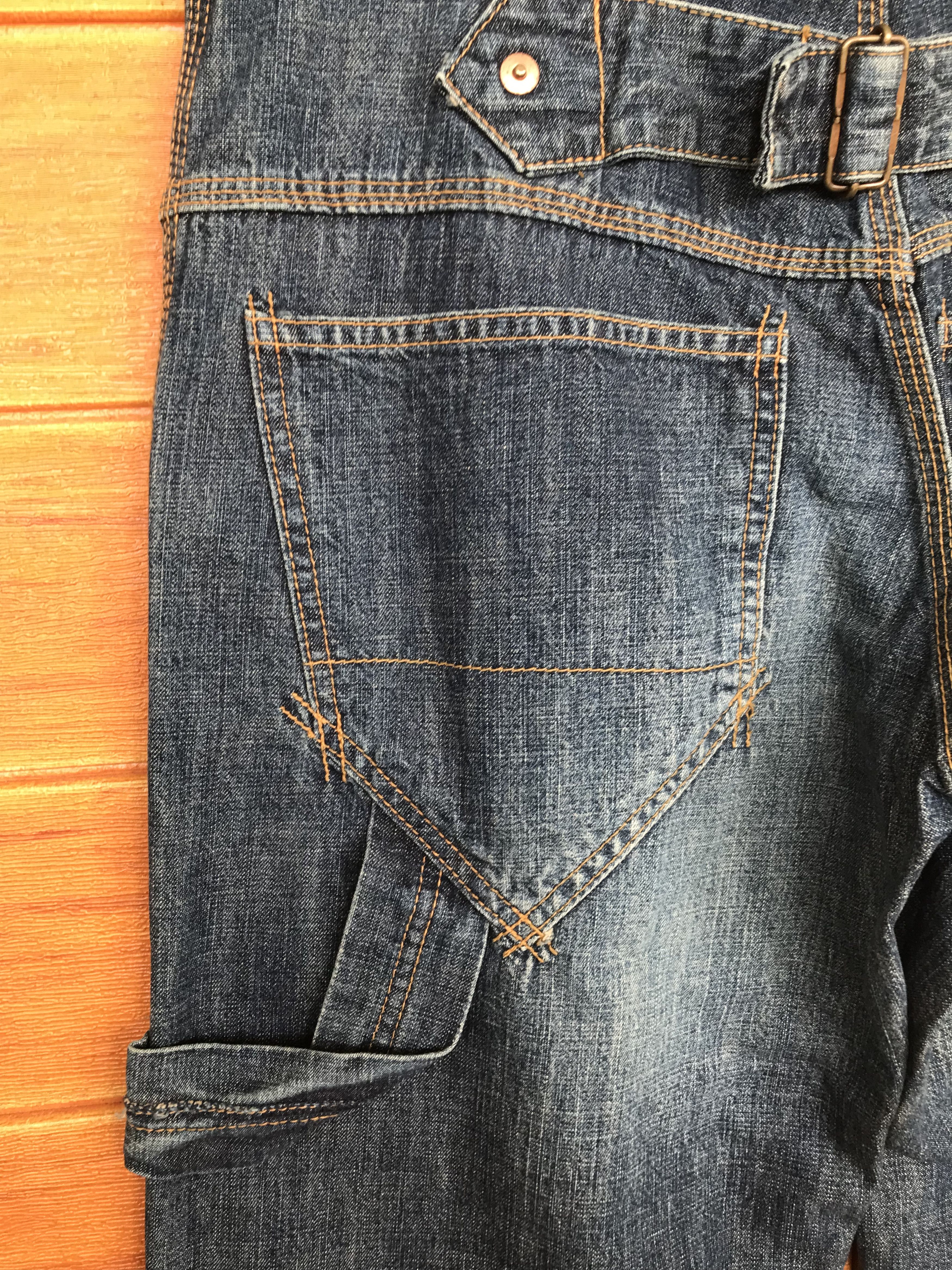 Vintage Vintage Houston Japan Carpenter Fatigue Denim Jeans Size US 32 / EU 48 - 13 Thumbnail