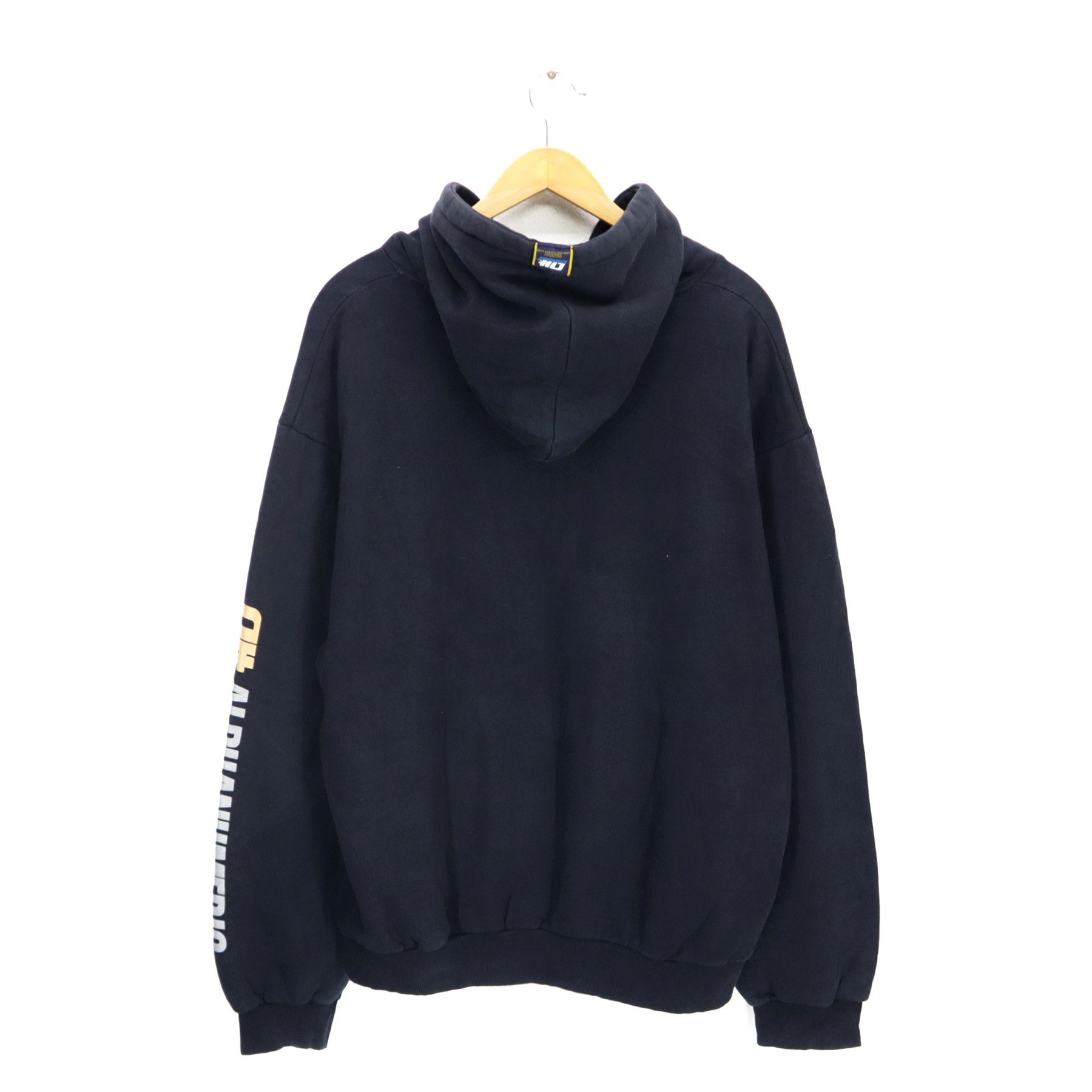 Alphanumeric Big Logo Spellout Full Zipper Hoodie Skateboard Brand USA Size US L / EU 52-54 / 3 - 6 Thumbnail