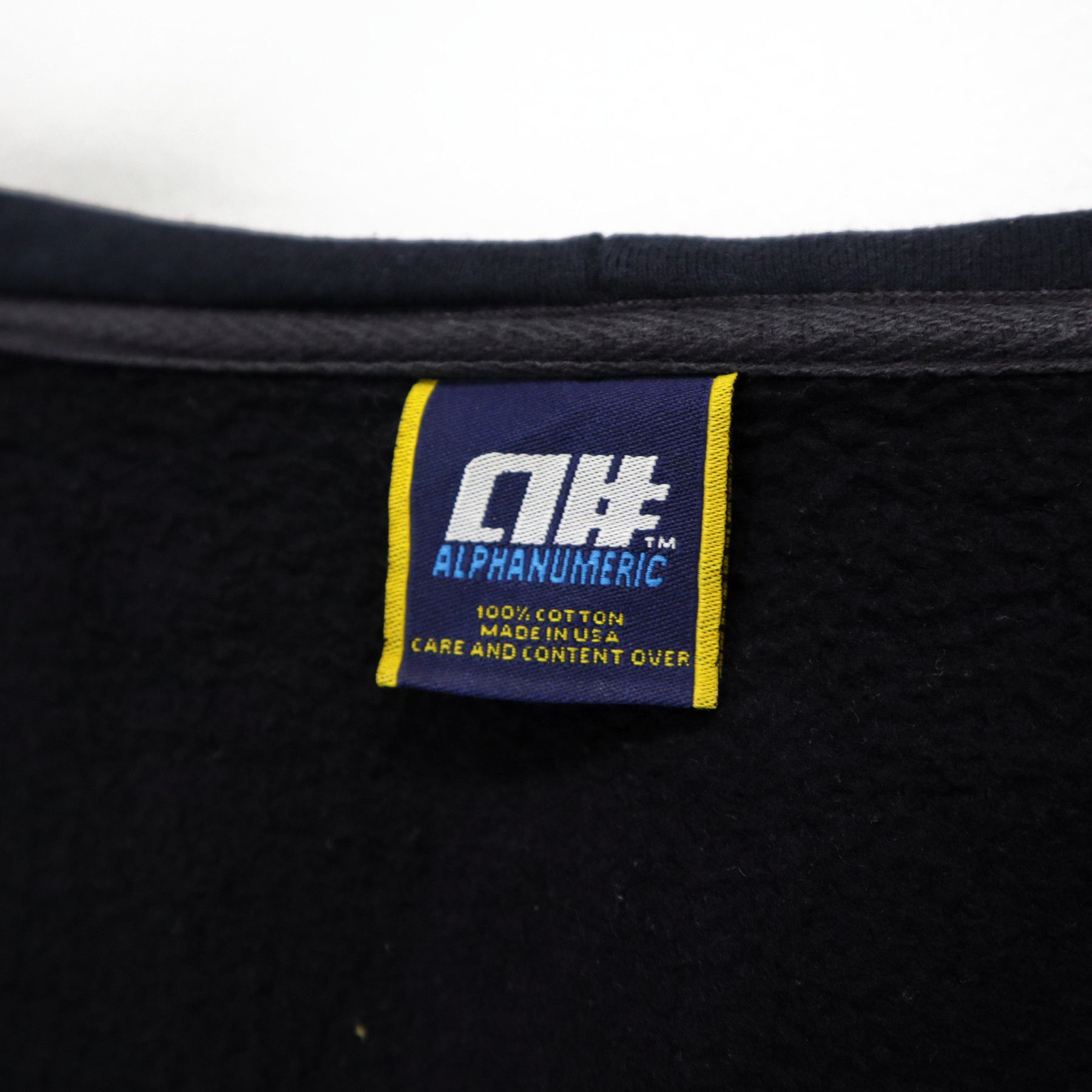 Alphanumeric Big Logo Spellout Full Zipper Hoodie Skateboard Brand USA Size US L / EU 52-54 / 3 - 5 Thumbnail