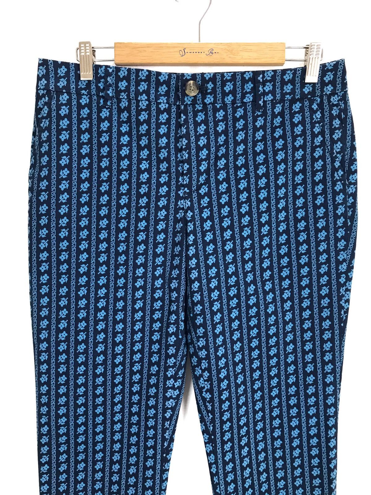 Tommy Hilfiger Vintage Tommy Hilfiger Striped Skinny stretchable Pants Size US 32 / EU 48 - 2 Thumbnail