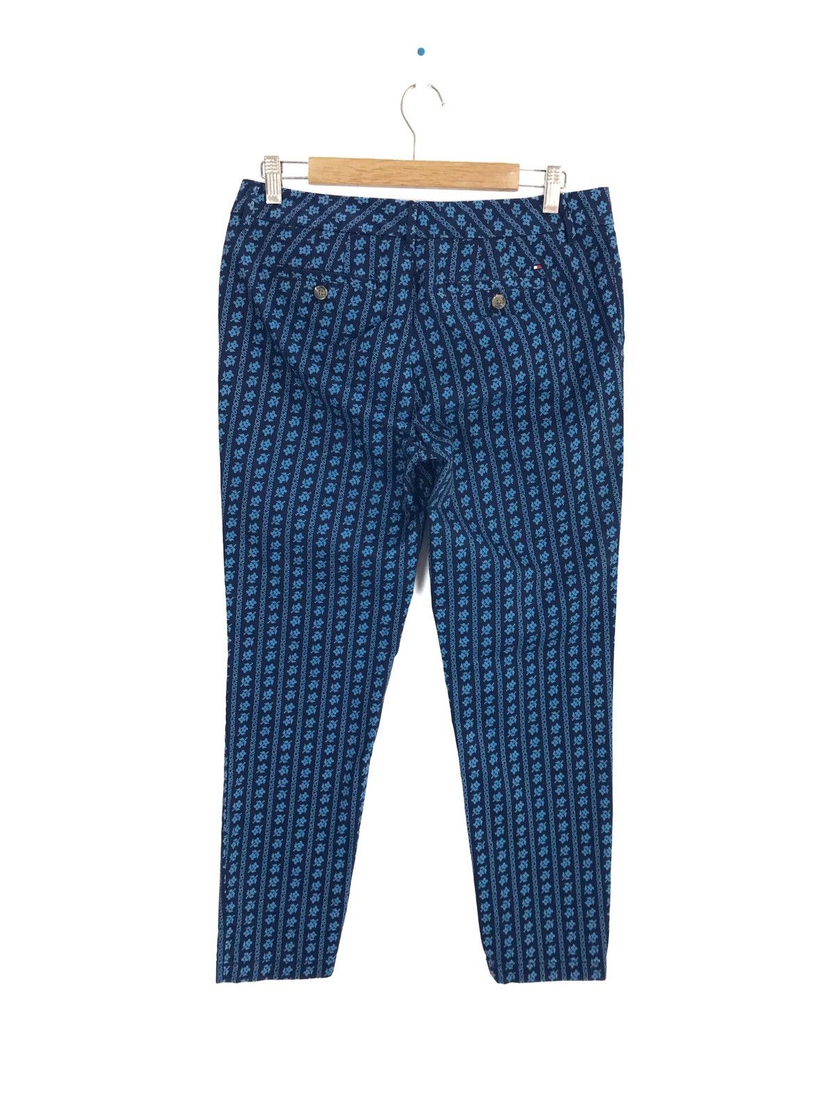 Tommy Hilfiger Vintage Tommy Hilfiger Striped Skinny stretchable Pants Size US 32 / EU 48 - 8 Thumbnail