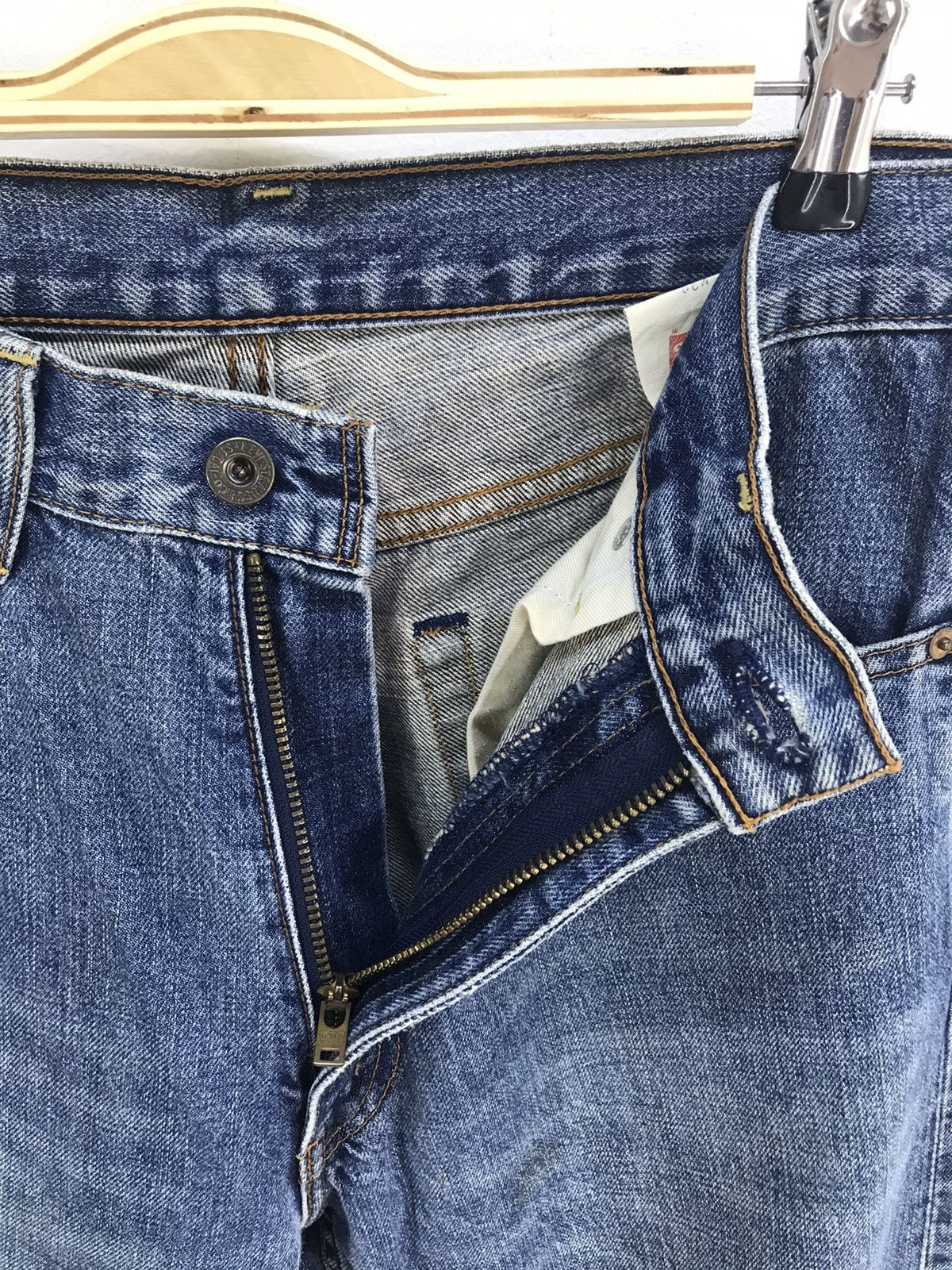 Levi's Vintage Clothing Vintage 1996 Lot 503 Levis Denim Jeans Size US 32 / EU 48 - 8 Thumbnail