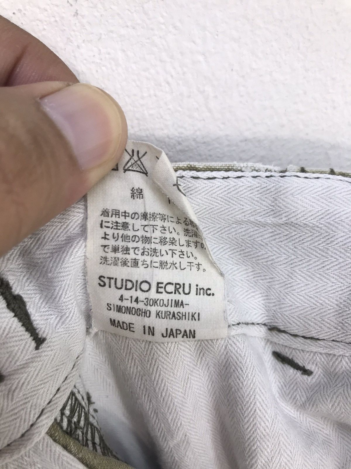American Rag American Rag Olive Green Faded Military Spec Cargo Pants Size US 32 / EU 48 - 10 Thumbnail