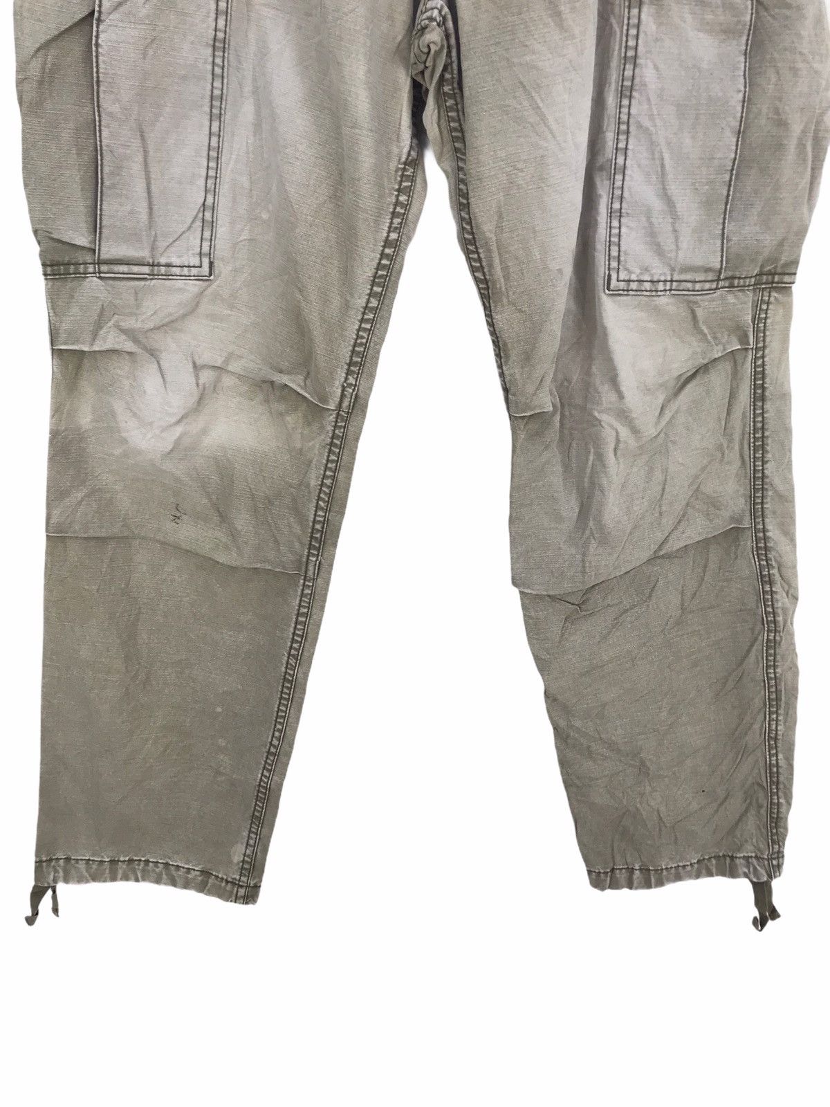 American Rag American Rag Olive Green Faded Military Spec Cargo Pants Size US 32 / EU 48 - 3 Thumbnail
