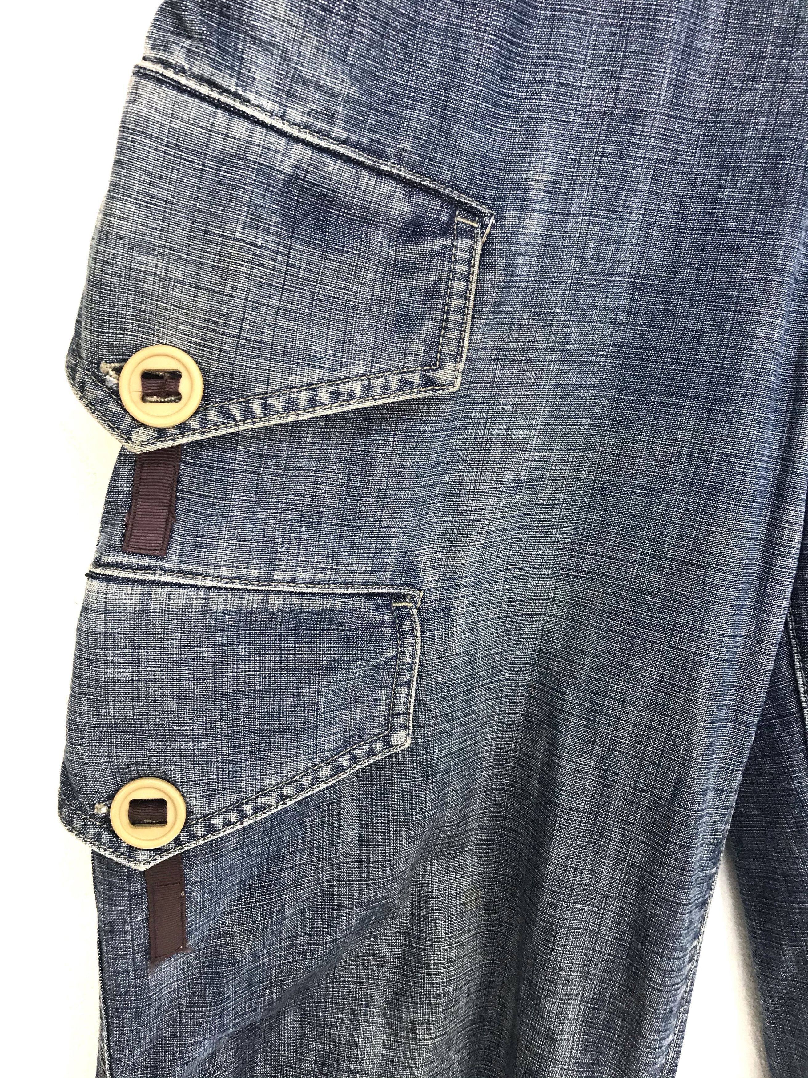 Paul Smith R. Newbold Paul Smith Multi Pocket Tactical Cargo Denim Size US 30 / EU 46 - 4 Thumbnail