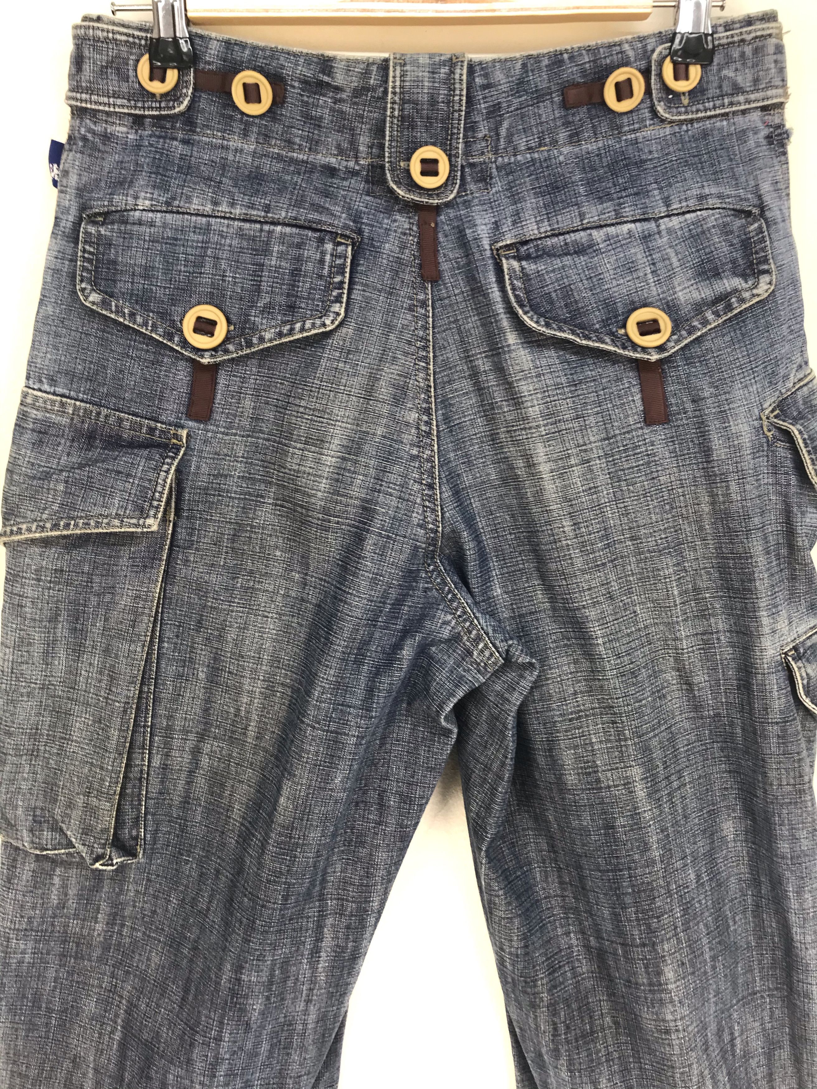 Paul Smith R. Newbold Paul Smith Multi Pocket Tactical Cargo Denim Size US 30 / EU 46 - 11 Thumbnail