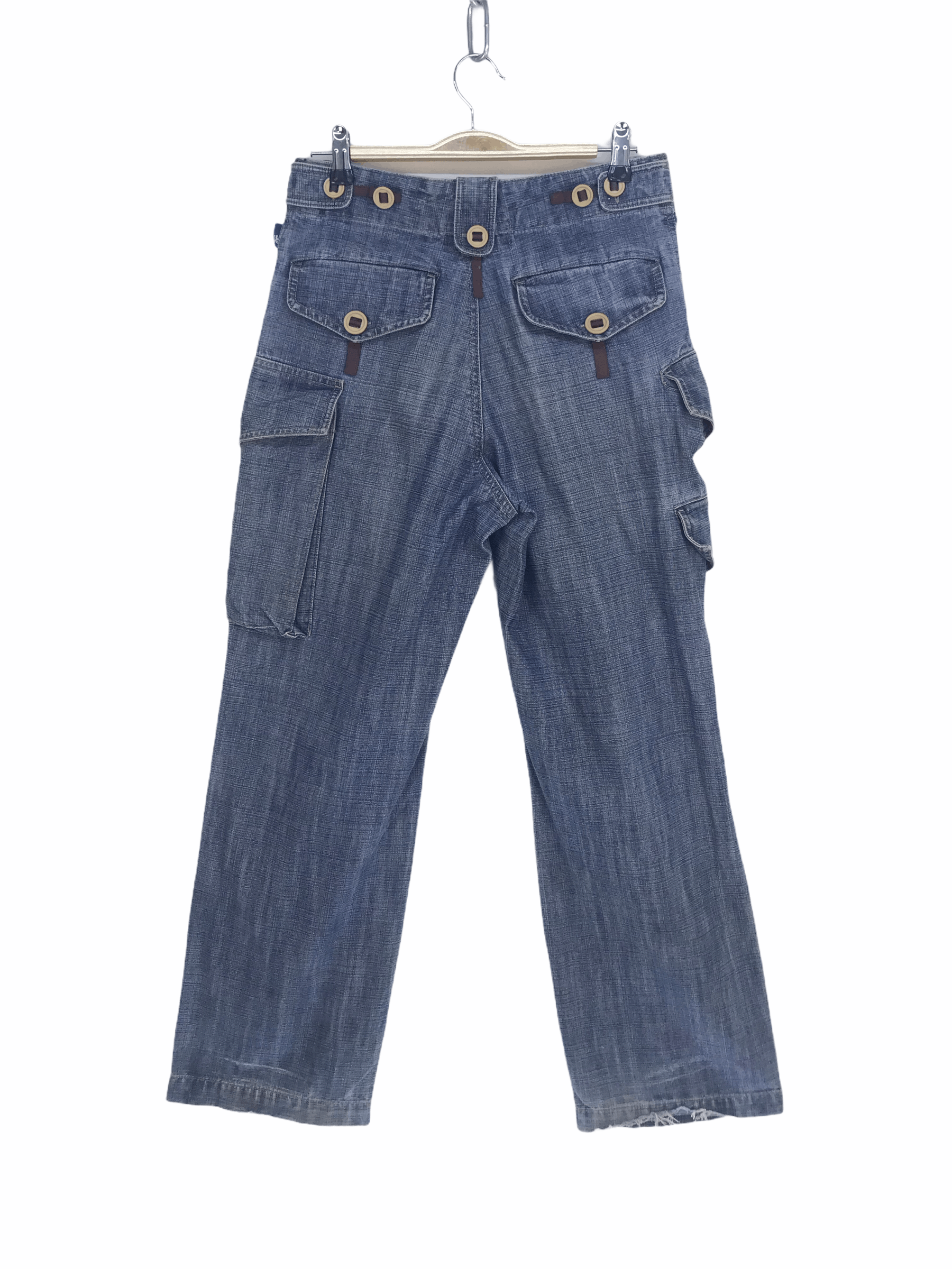 Paul Smith R. Newbold Paul Smith Multi Pocket Tactical Cargo Denim Size US 30 / EU 46 - 2 Thumbnail