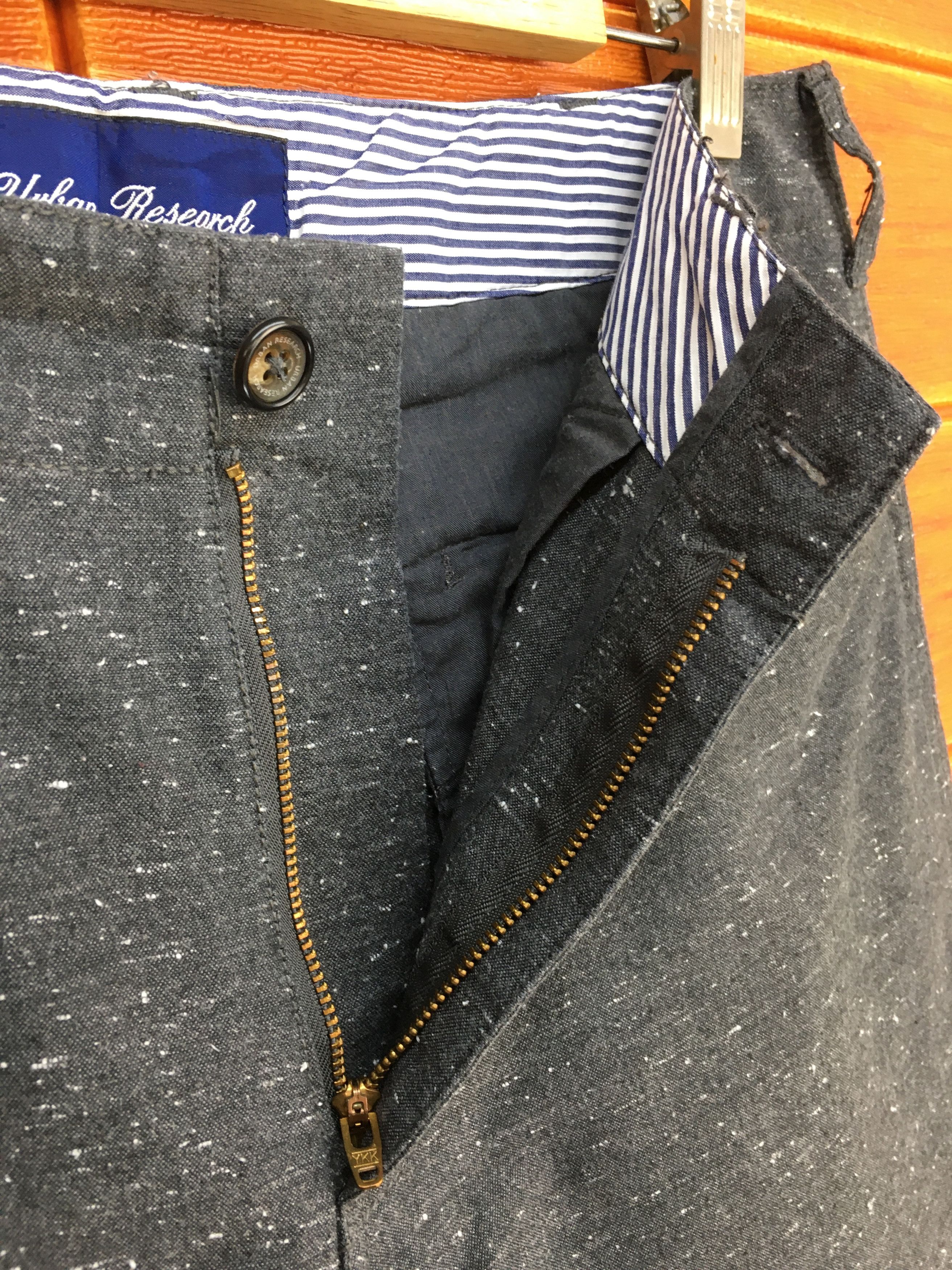 Hysteric Glamour × Undercover Vintage URBAN RESEARCH Salt & Pepper Design Trouser Pants Size US 32 / EU 48 - 18 Thumbnail