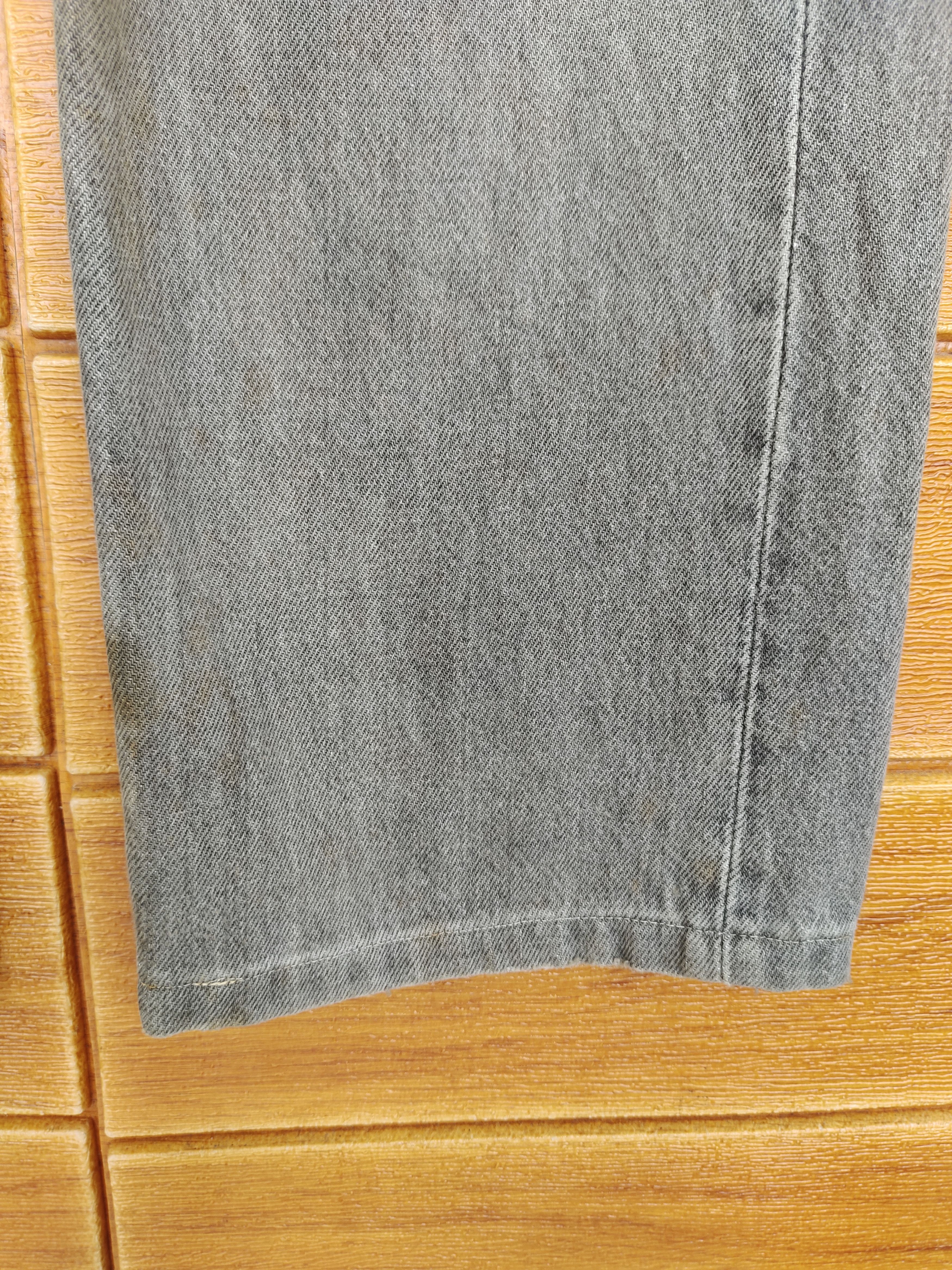Levi's Vintage 1993 LEVIS 501 USA Black Faded Denim Jeans Size US 31 - 10 Thumbnail