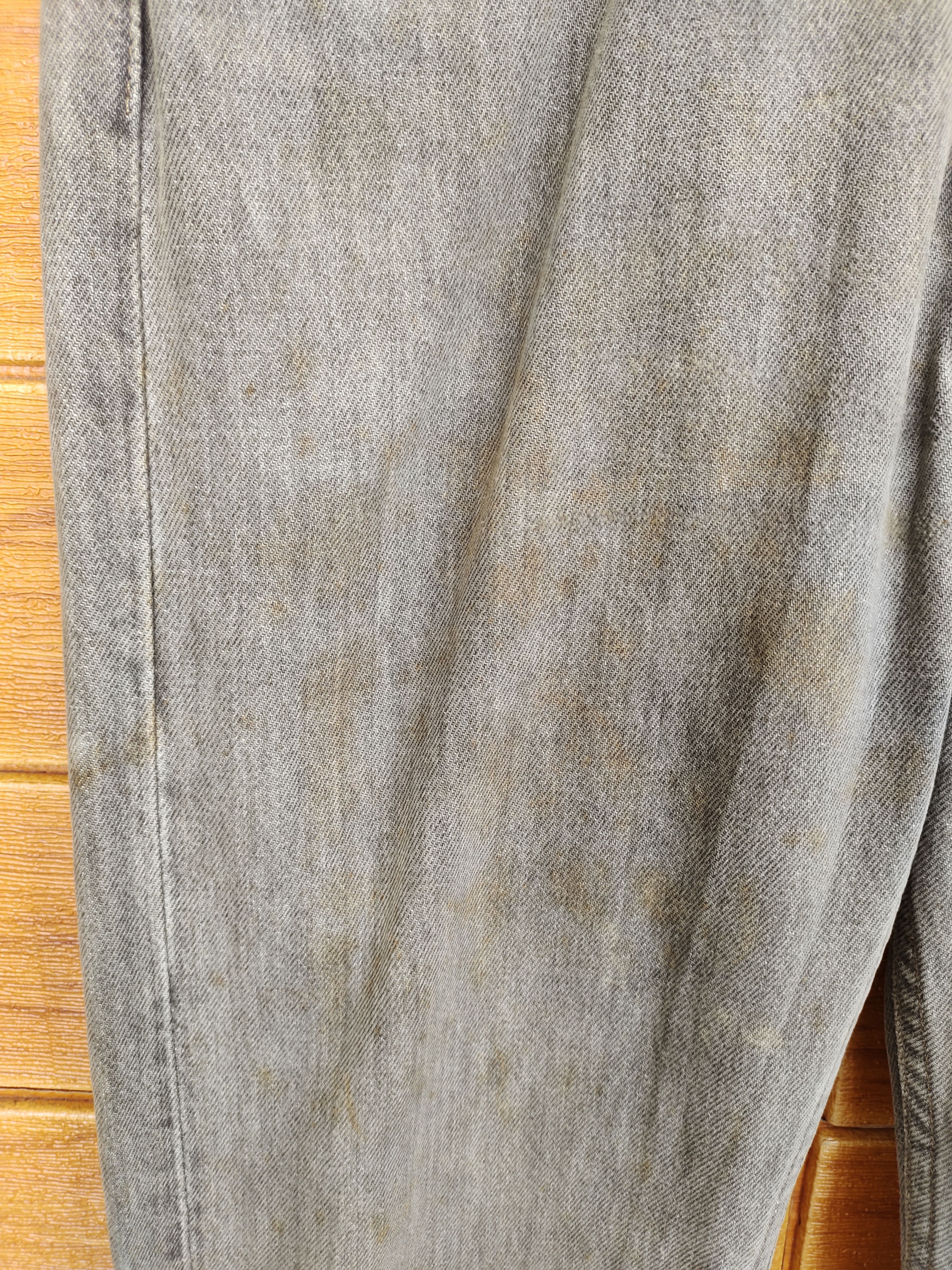 Levi's Vintage 1993 LEVIS 501 USA Black Faded Denim Jeans Size US 31 - 5 Thumbnail
