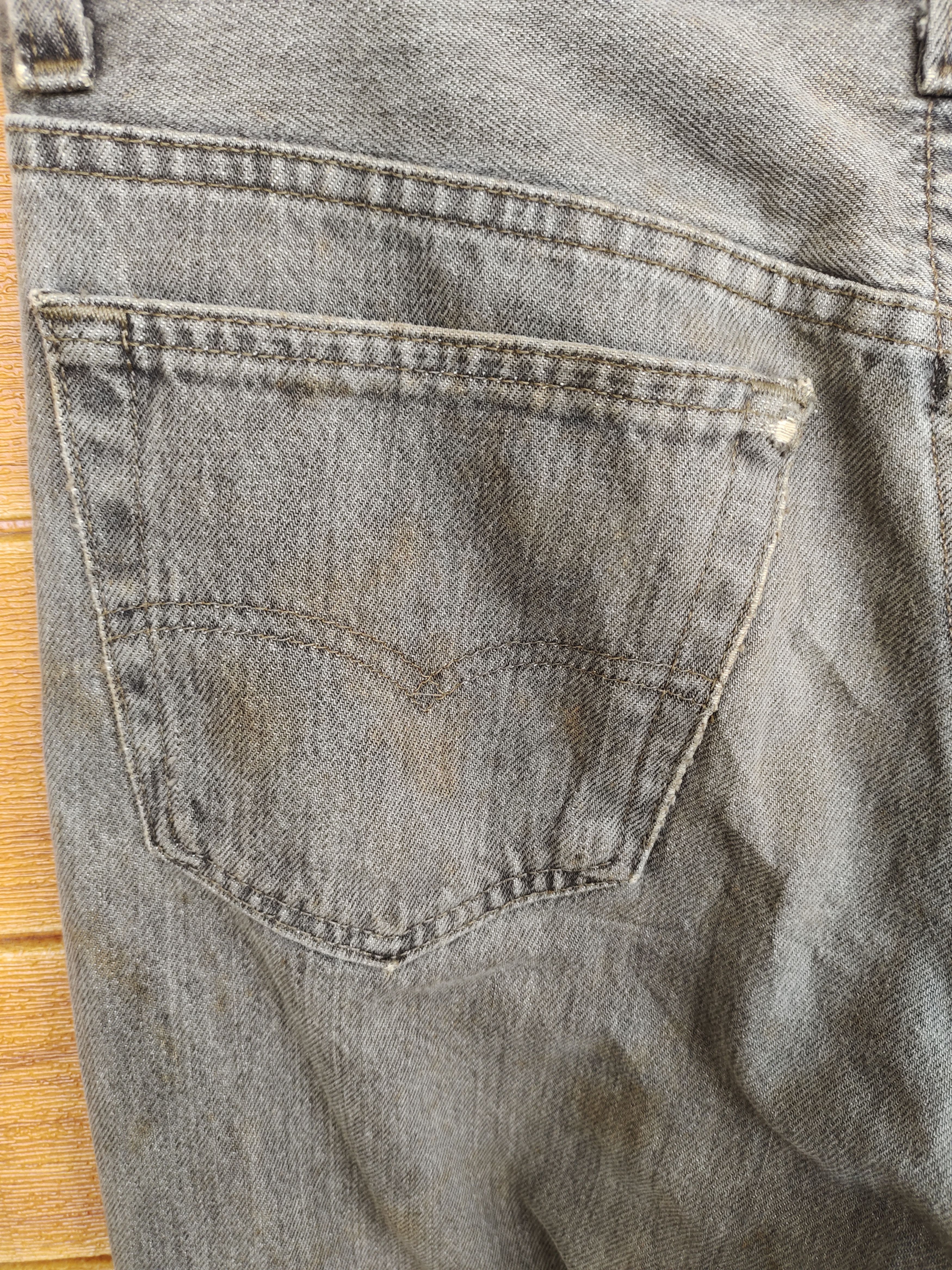 Levi's Vintage 1993 LEVIS 501 USA Black Faded Denim Jeans Size US 31 - 15 Thumbnail