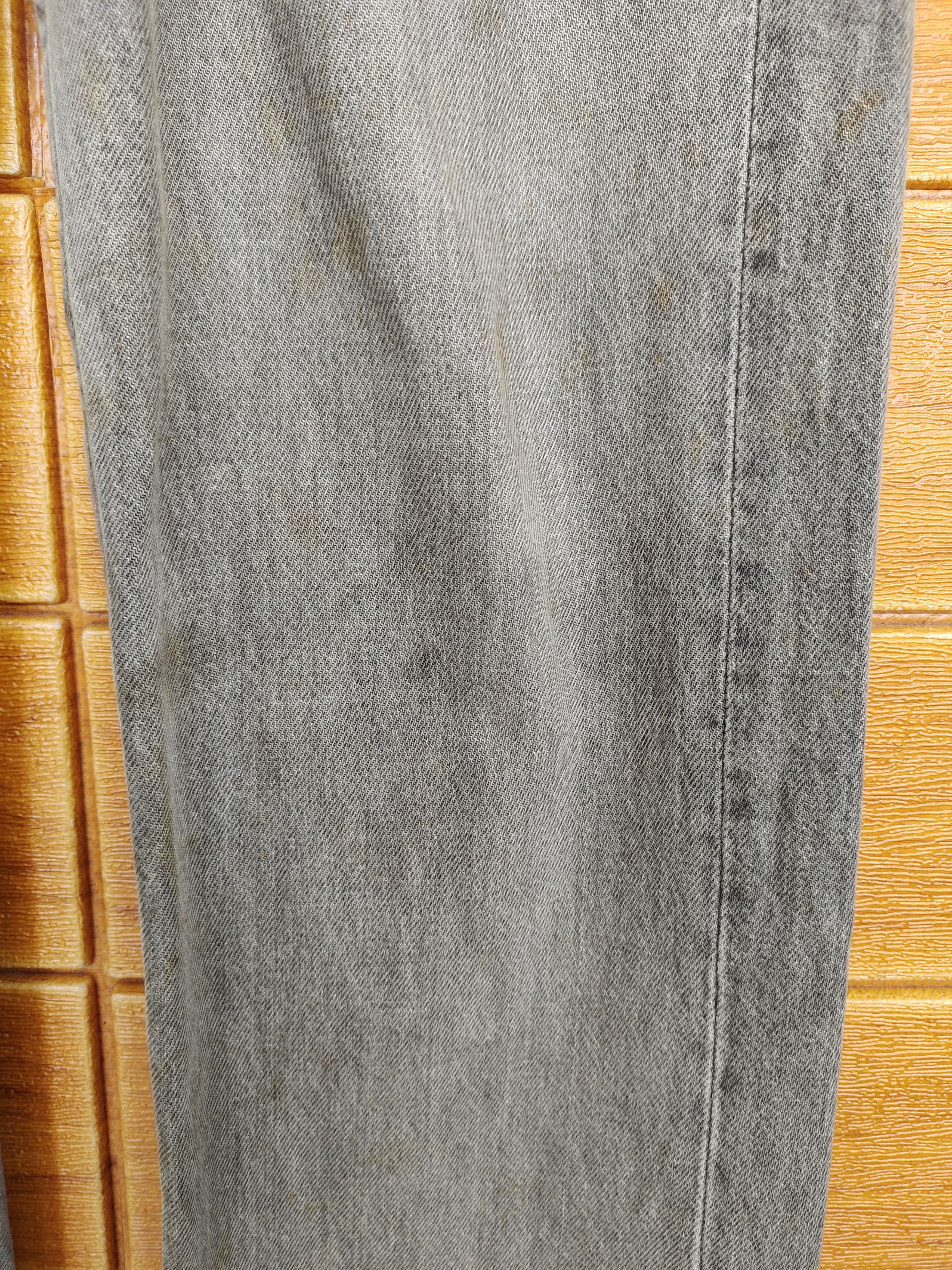 Levi's Vintage 1993 LEVIS 501 USA Black Faded Denim Jeans Size US 31 - 8 Thumbnail