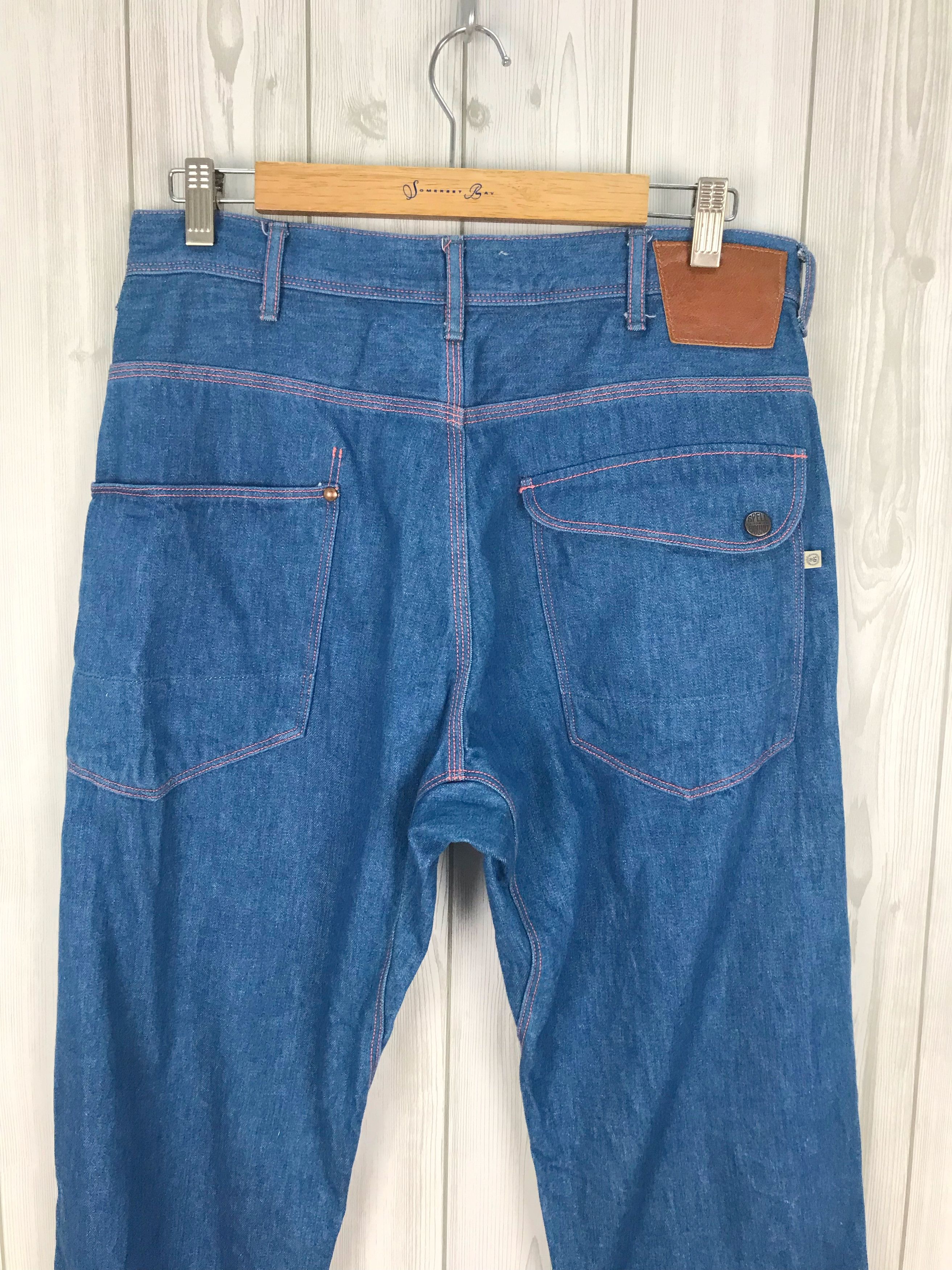 Comme des Garcons × Undercover Japanese Brand SPELLBOUND Made In Japan Workers Denim Jeans Size US 32 / EU 48 - 4 Thumbnail
