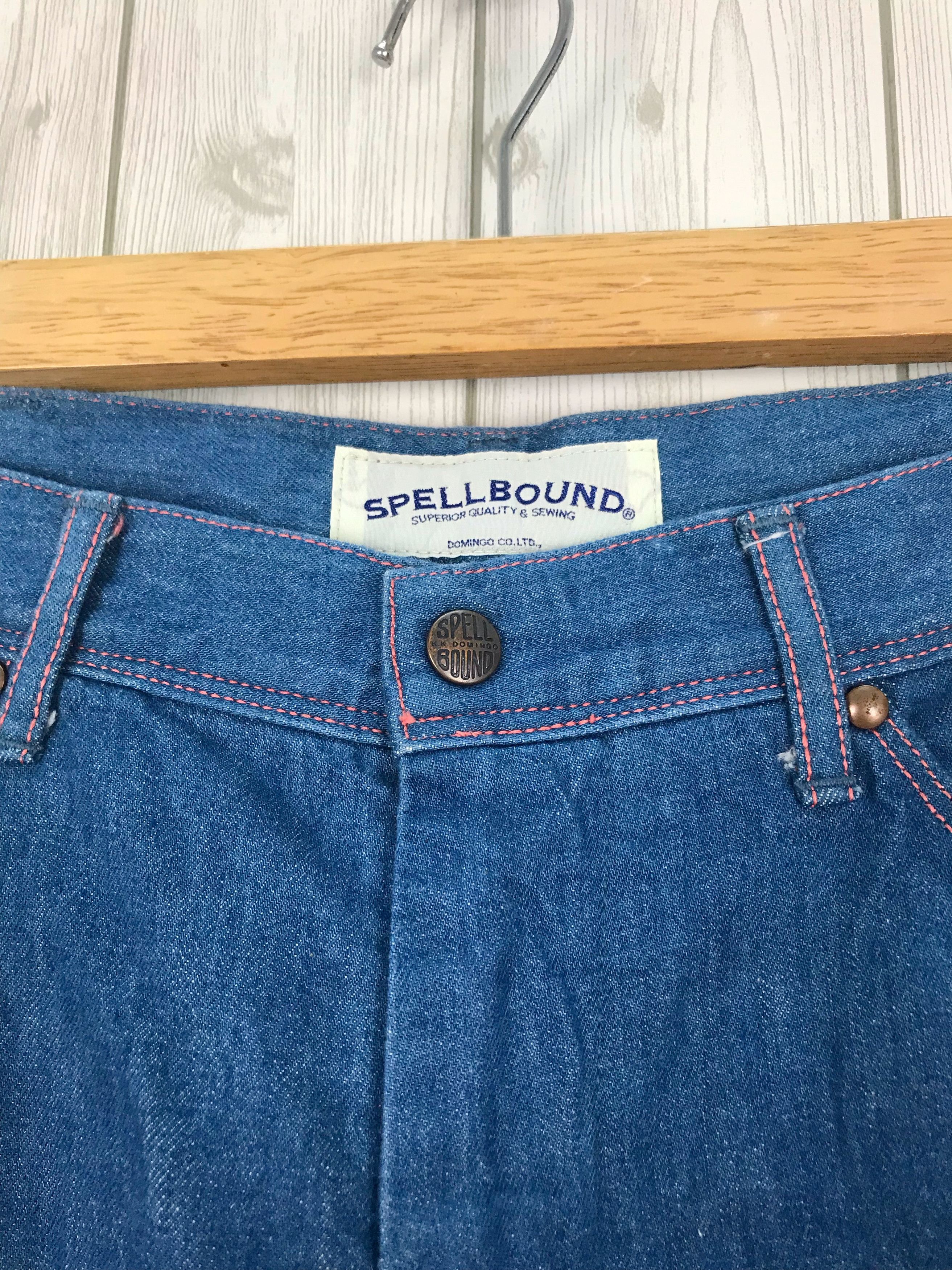 Comme des Garcons × Undercover Japanese Brand SPELLBOUND Made In Japan Workers Denim Jeans Size US 32 / EU 48 - 13 Thumbnail