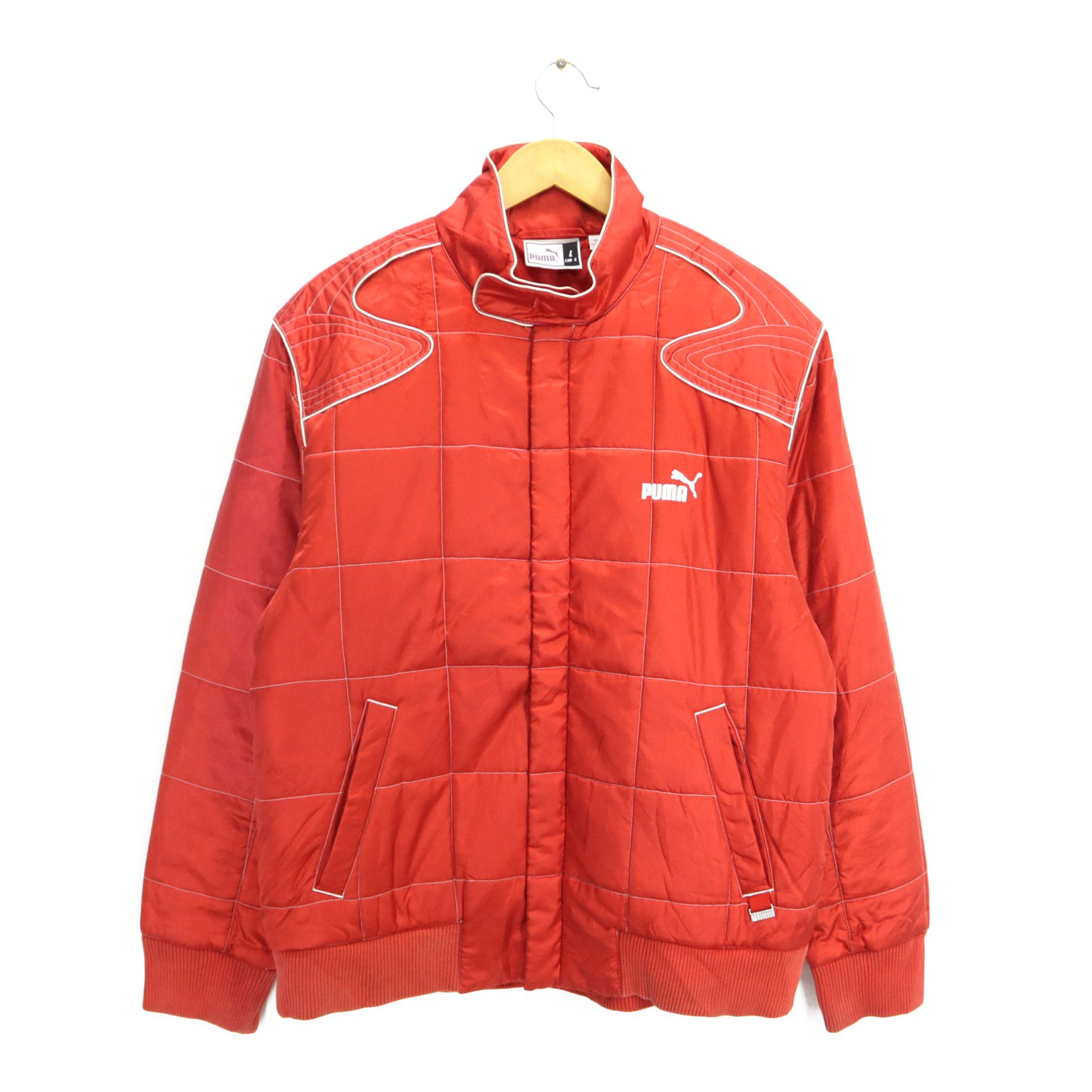 Puma PUMA RACING F1 Nascar Bomber Windbreaker Jacket Size US L / EU 52-54 / 3 - 1 Thumbnail
