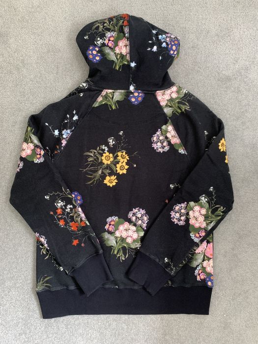 H&m discount floral hoodie