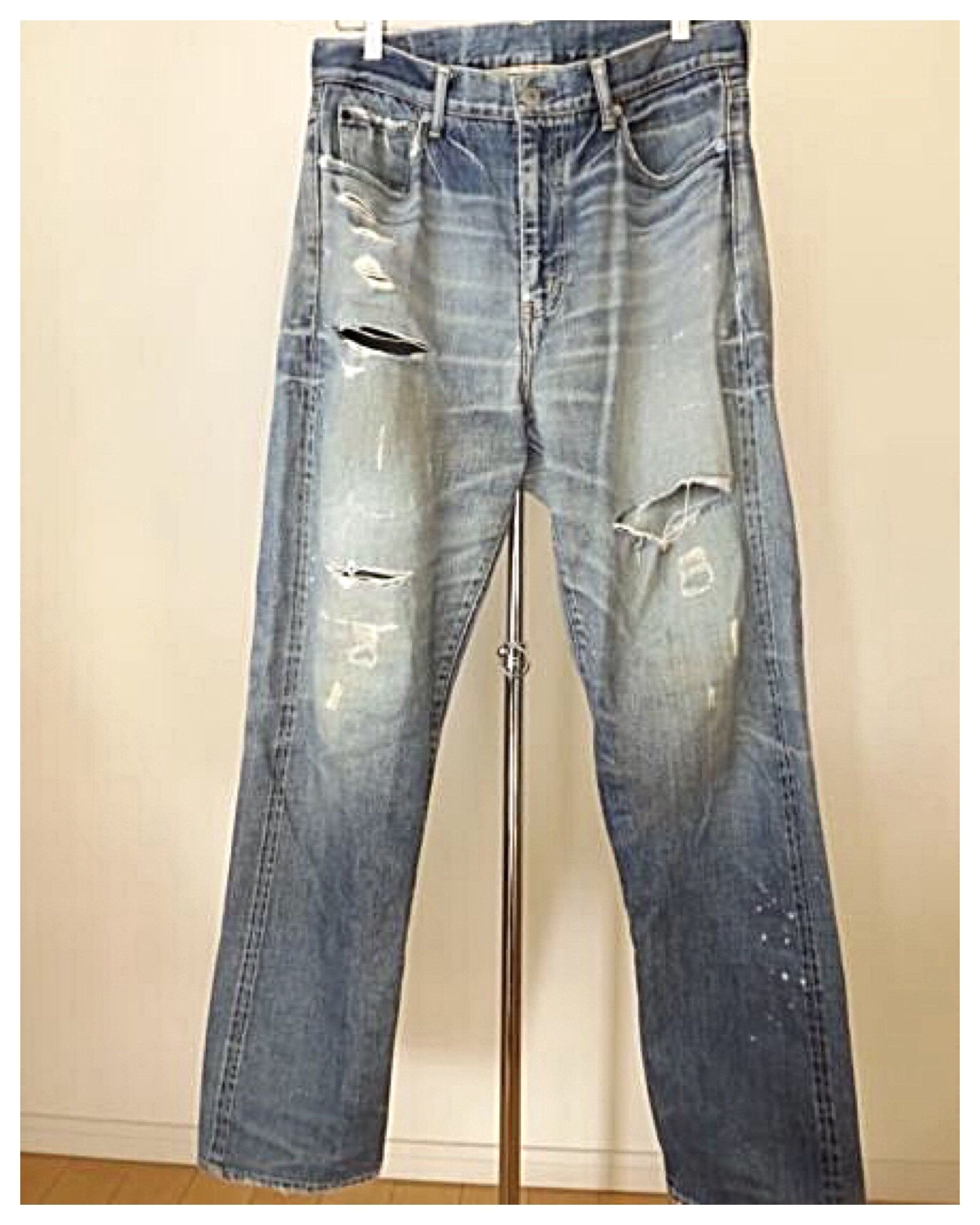 Visvim Visvim Fluxus Jeans Serge de Nimes | Grailed