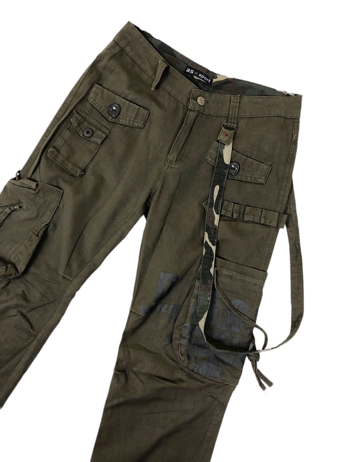Japanese Brand Japanese Brand As Sport Tactical Cargo Pants Size US 28 / EU 44 - 5 Thumbnail