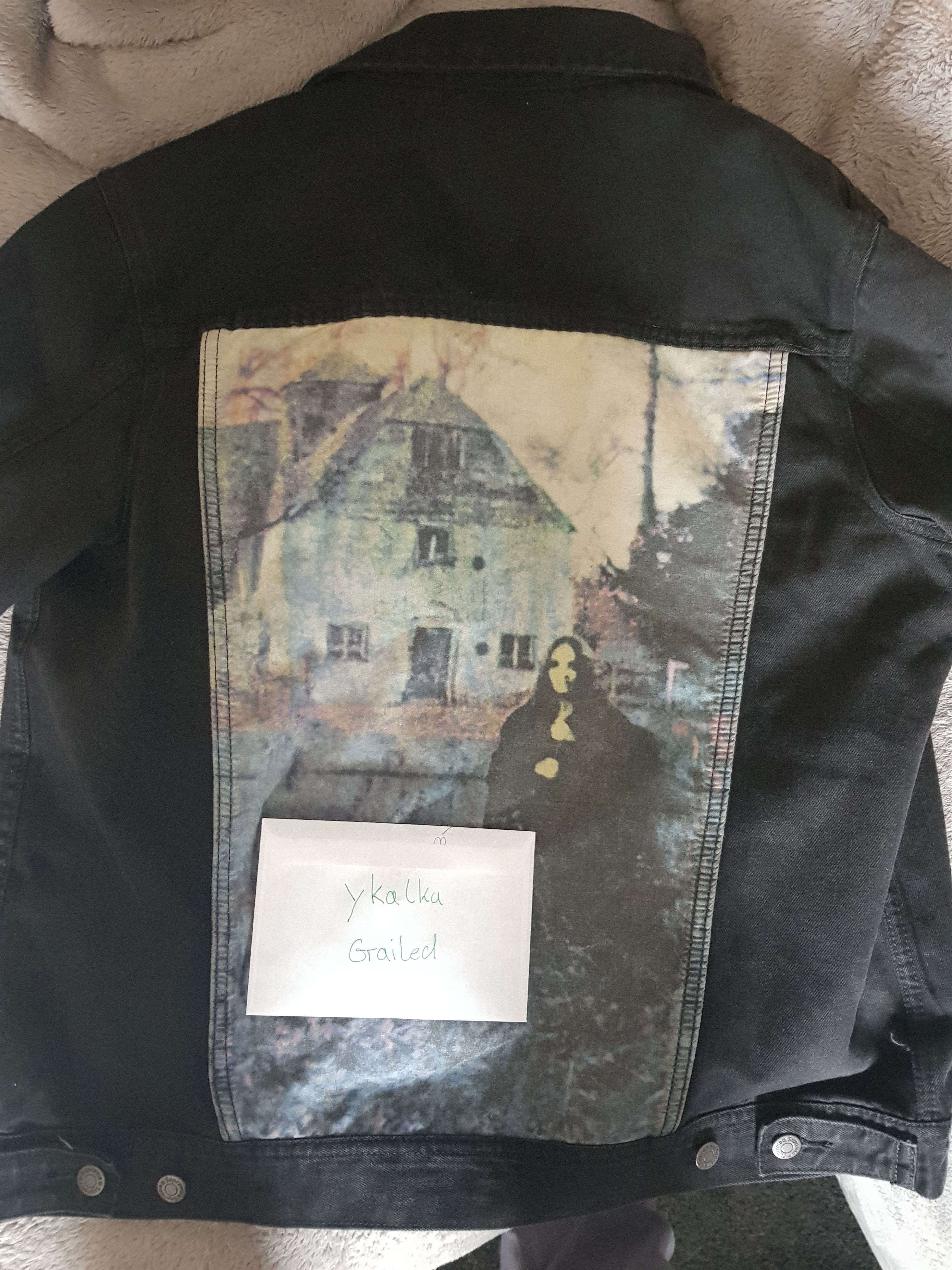 Very rare SS16 Supreme x Black Sabbath denim trucker jacket M