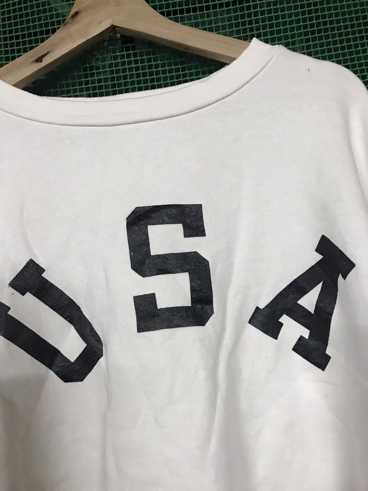 If Six Was Nine × The Unbranded Brand Baggy Sweatshirt Usa Crewneck Pullover Size L / US 10 / IT 46 - 2 Thumbnail