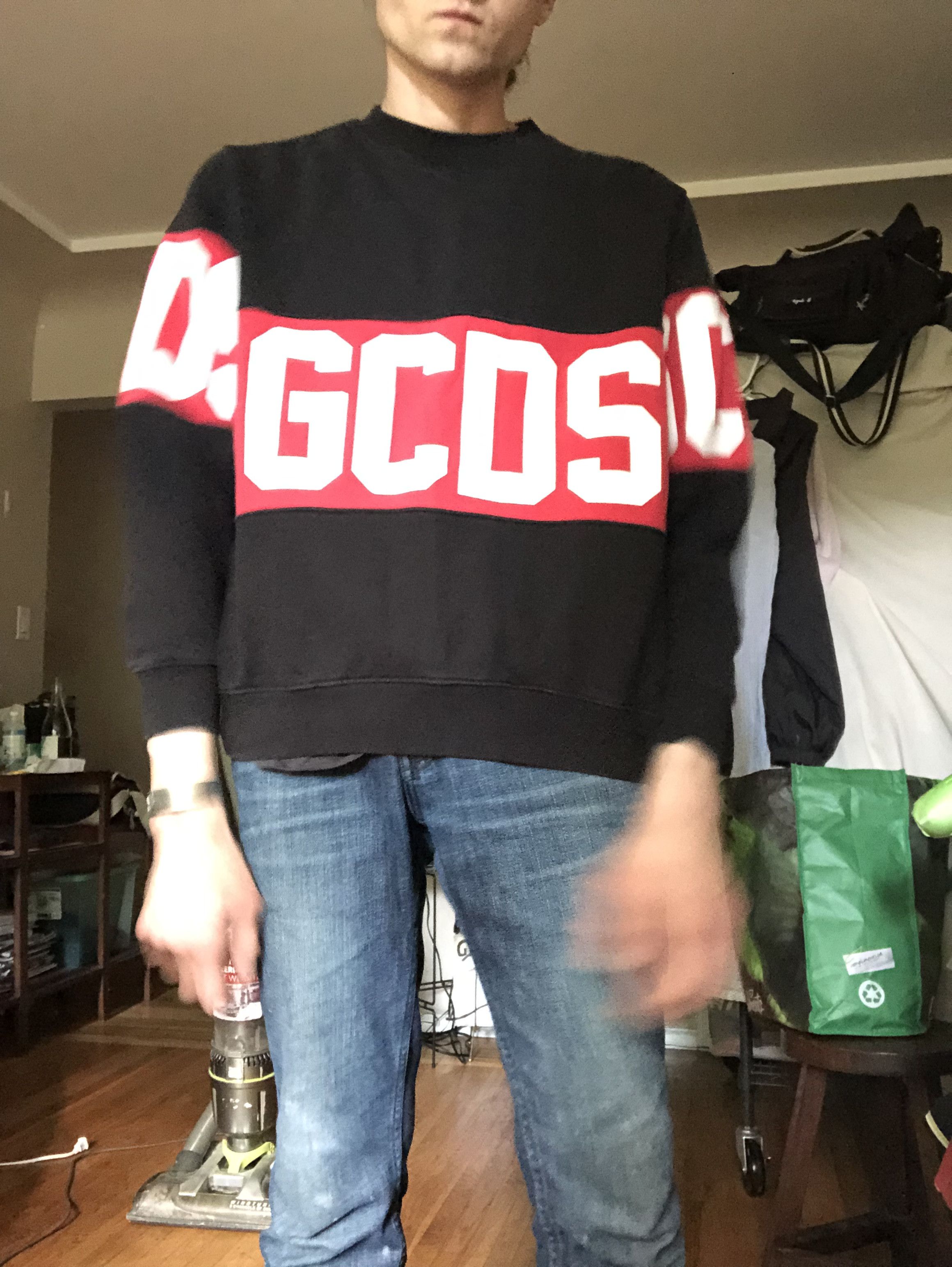 GCDS GCDS Band Logo Crewneck Size US M / EU 48-50 / 2 - 1 Thumbnail