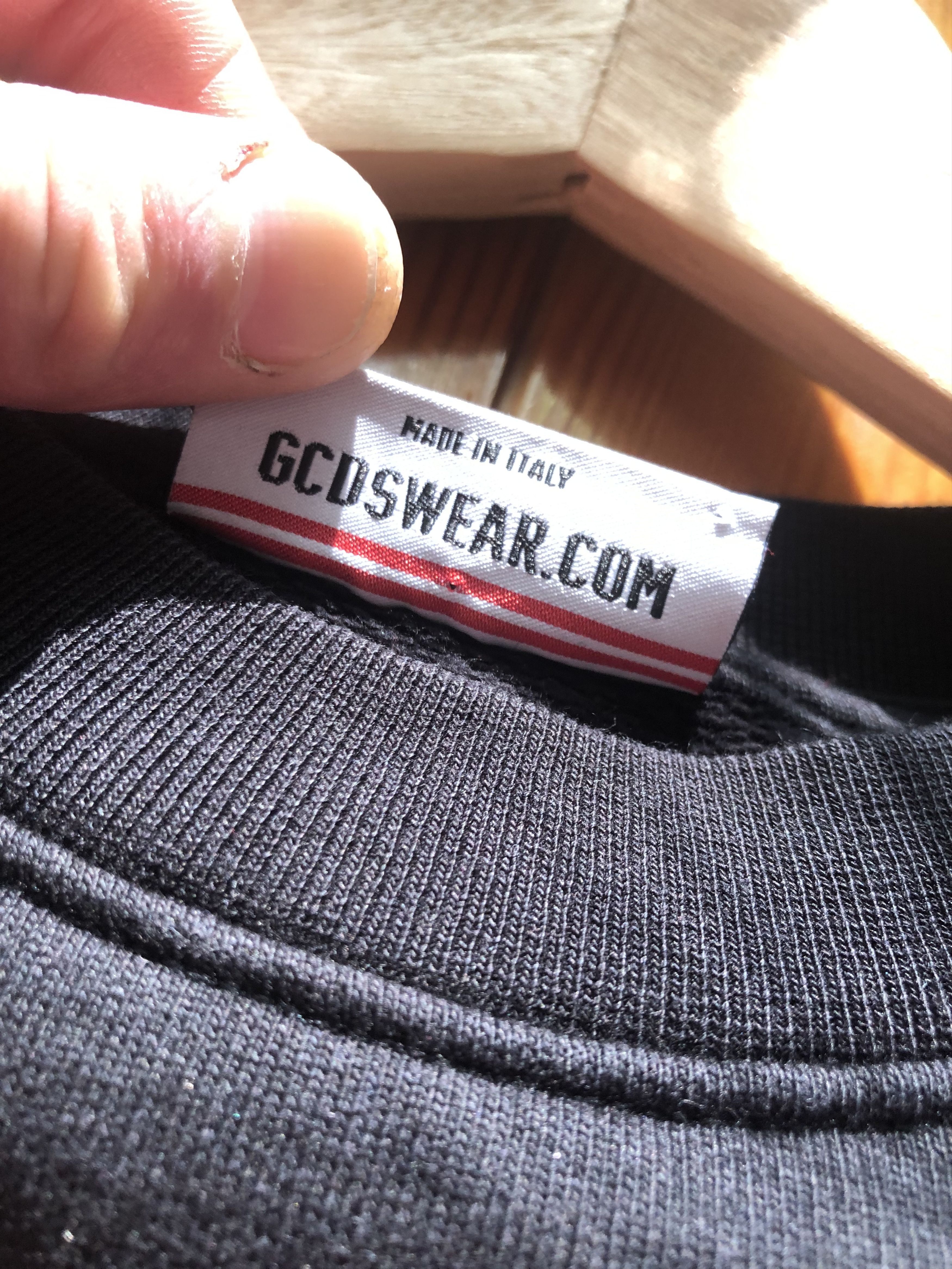 GCDS GCDS Band Logo Crewneck Size US M / EU 48-50 / 2 - 9 Thumbnail