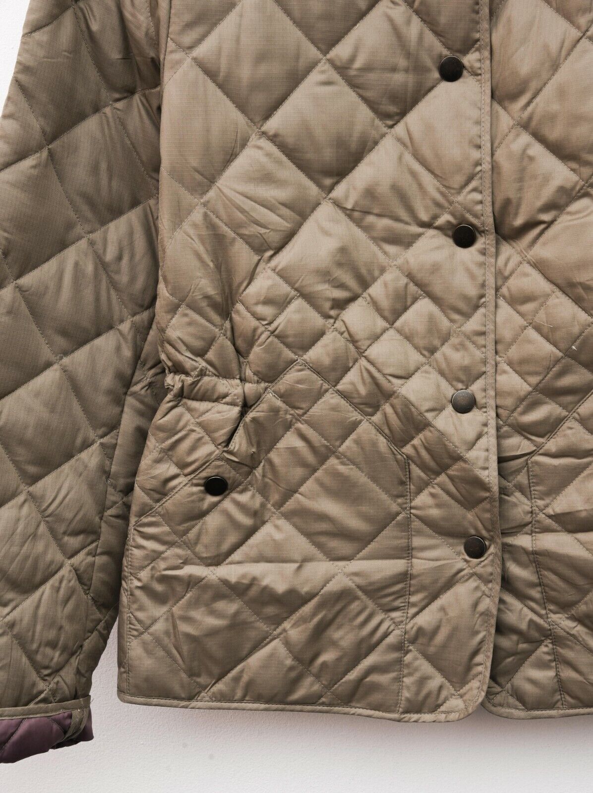 Eddie Bauer Light Warm Down Jacket Women S Coat EB 550 Quilted Size S / US 4 / IT 40 - 3 Thumbnail