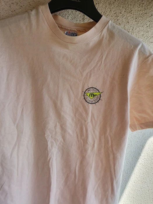 Hanes × Vintage Wind Concept ITV Vtg Made in USA single stitch t-shirt,sz L Size US L / EU 52-54 / 3 - 6 Thumbnail