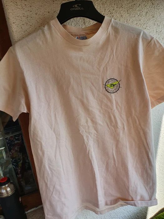 Hanes × Vintage Wind Concept ITV Vtg Made in USA single stitch t-shirt,sz L Size US L / EU 52-54 / 3 - 5 Thumbnail