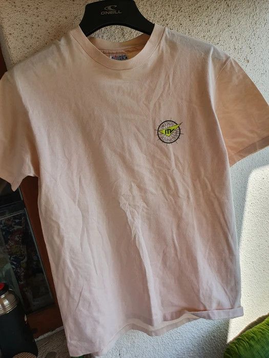 Hanes × Vintage Wind Concept ITV Vtg Made in USA single stitch t-shirt,sz L Size US L / EU 52-54 / 3 - 2 Thumbnail