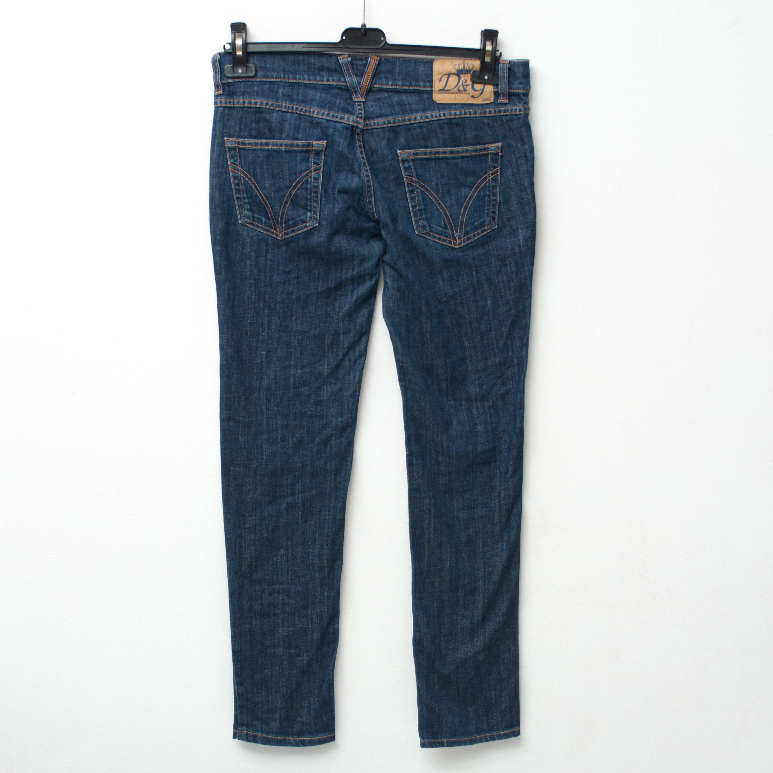 Dolce & Gabbana × Indigo Wonder Women W28 Stretch Jeans Slim Skinny tight D&G Size 28" / US 6 / IT 42 - 2 Thumbnail