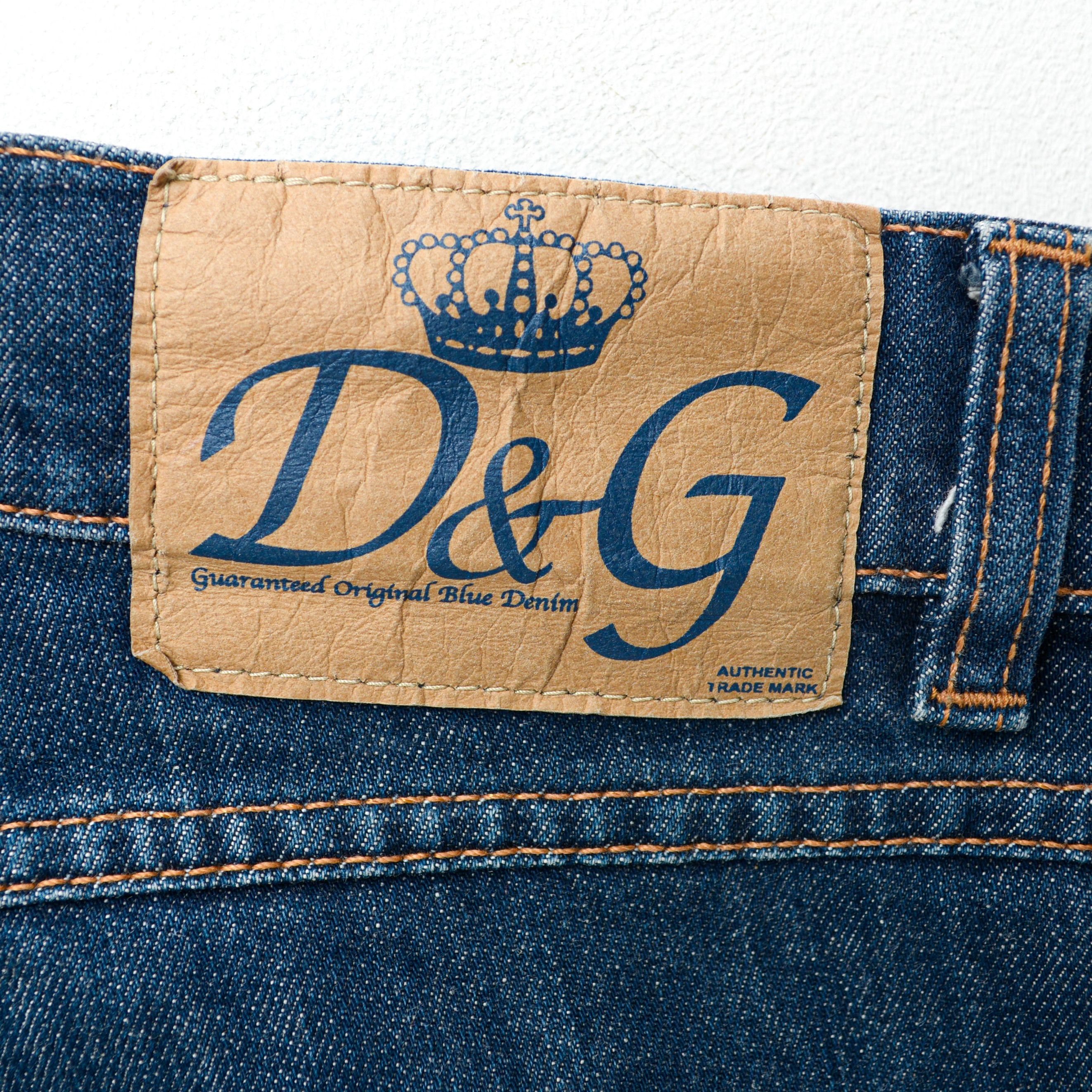 Dolce & Gabbana × Indigo Wonder Women W28 Stretch Jeans Slim Skinny tight D&G Size 28" / US 6 / IT 42 - 4 Thumbnail