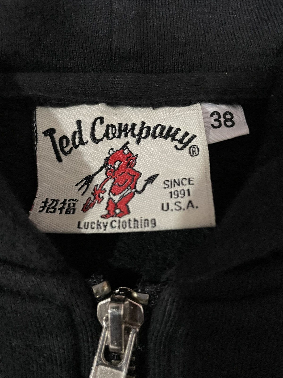 Japanese Brand Vintage Tedman’s Limited Edition Lucky Red Devil Hoodie Size US S / EU 44-46 / 1 - 6 Thumbnail