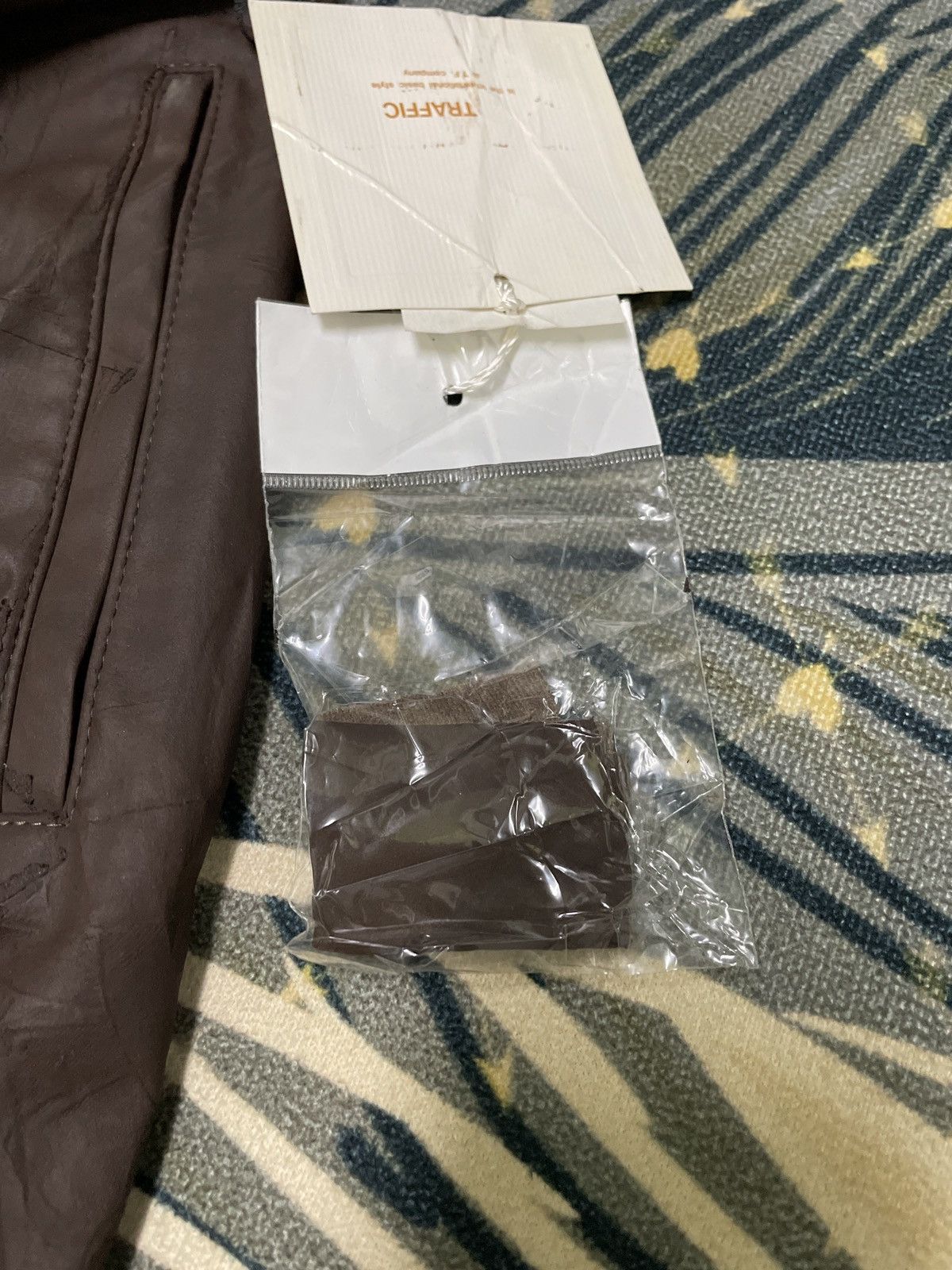 Designer × Japanese Brand × Vintage Vintage semi leather pants Size US 38 / EU 54 - 7 Thumbnail