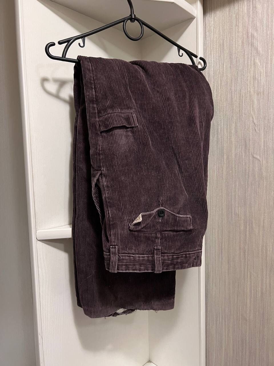 Vintage 90s Corduroy Pants Brown vintage baggy y2k rock punk Size US 36 / EU 52 - 4 Thumbnail