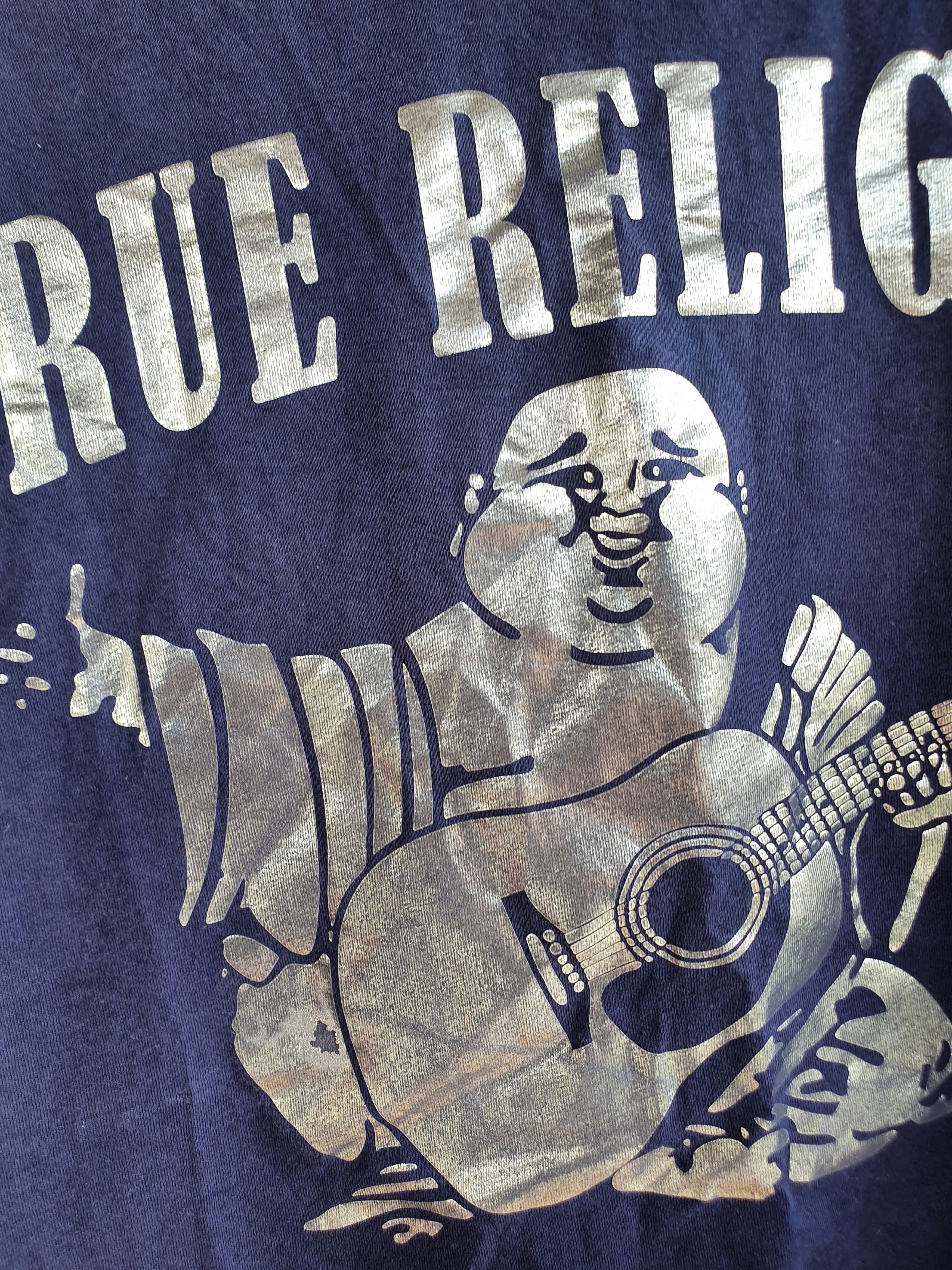 True Religion True Religion Big Logo Budda SWAG tee,sz L Size US L / EU 52-54 / 3 - 5 Thumbnail