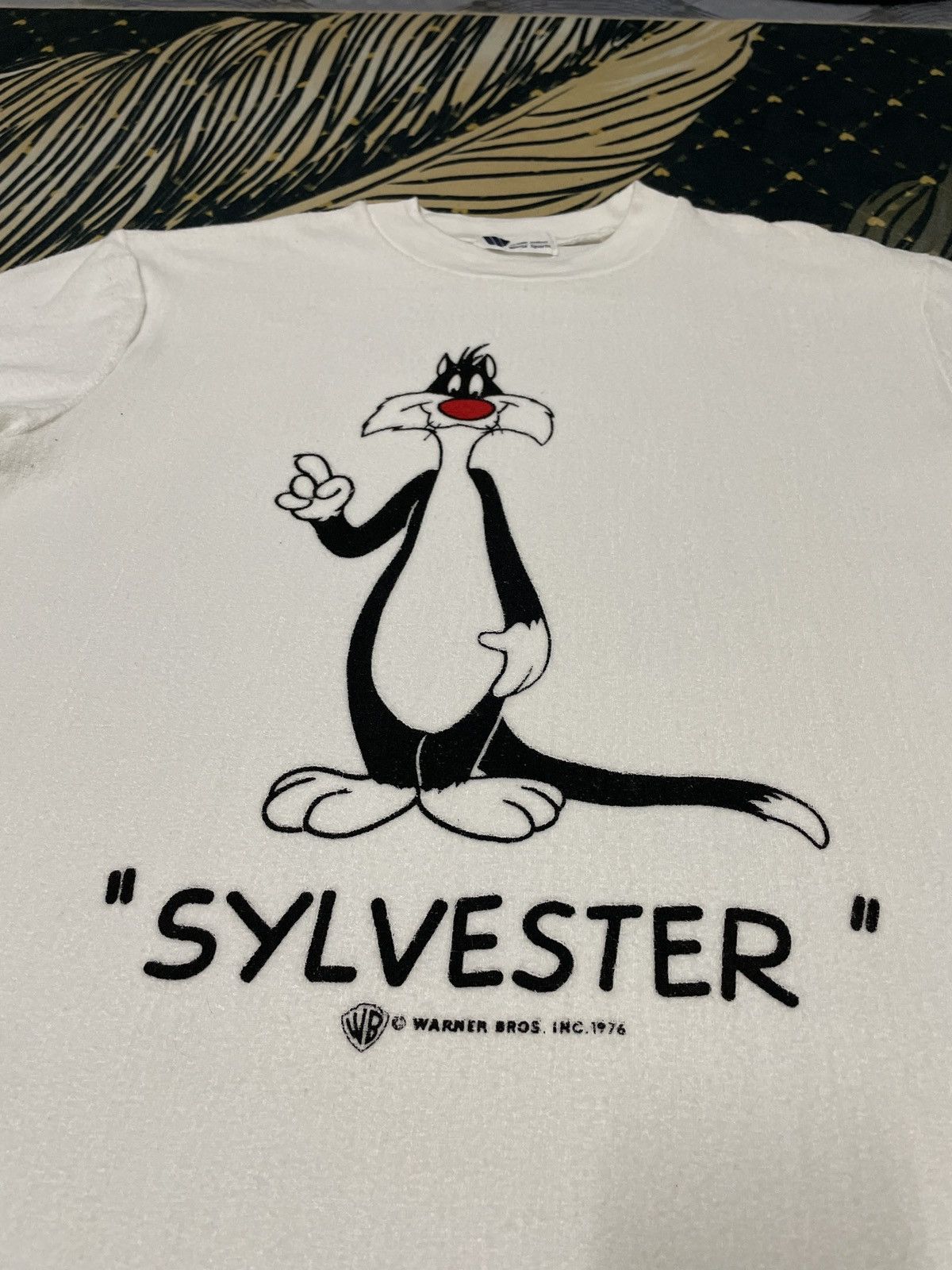 Cartoon Network Rare!!!Vintage Looney Tunes Sylvester 1976s(43years) Size L / US 10 / IT 46 - 2 Thumbnail