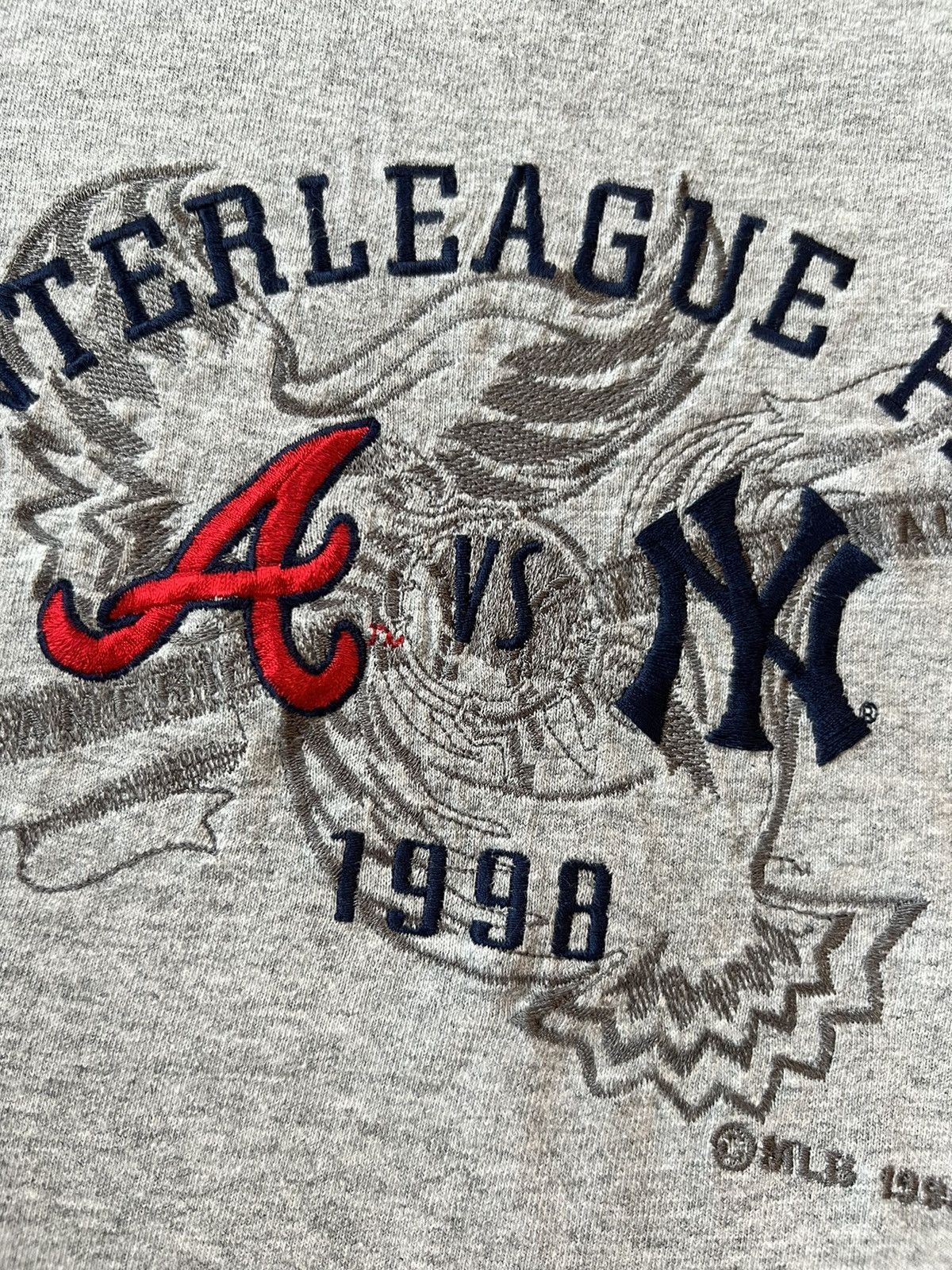 New York Yankees × Vintage Vintage Yankees Braves World Series Shirt Size US XL / EU 56 / 4 - 2 Thumbnail