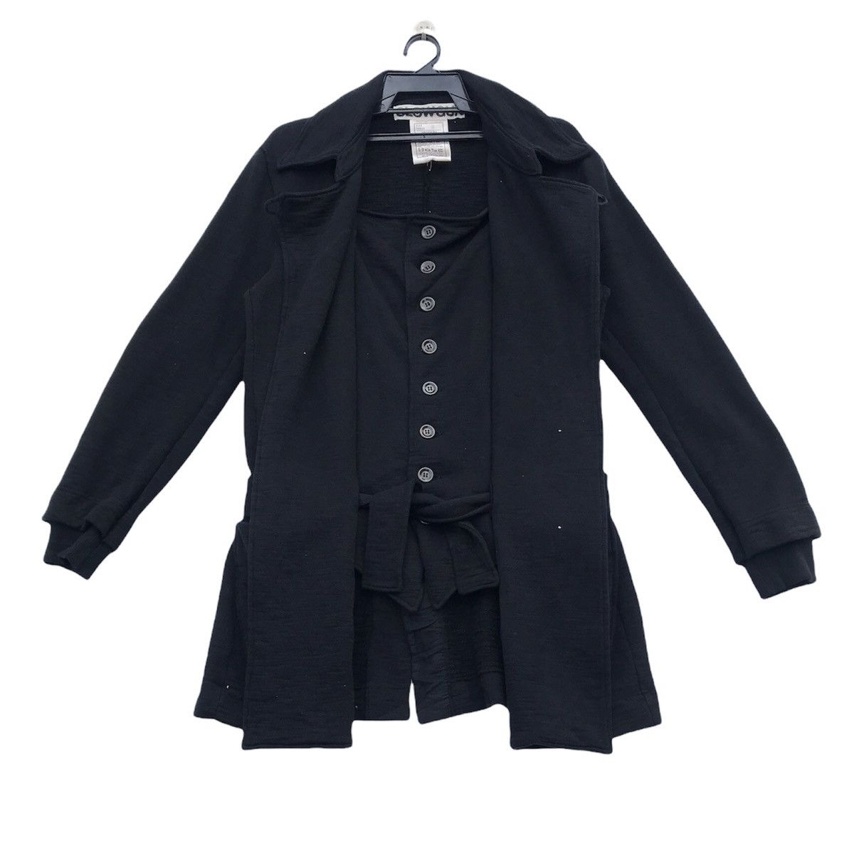 Japanese Brand SlowGun japan double breast coat jacket likes yohji Size US S / EU 44-46 / 1 - 1 Thumbnail
